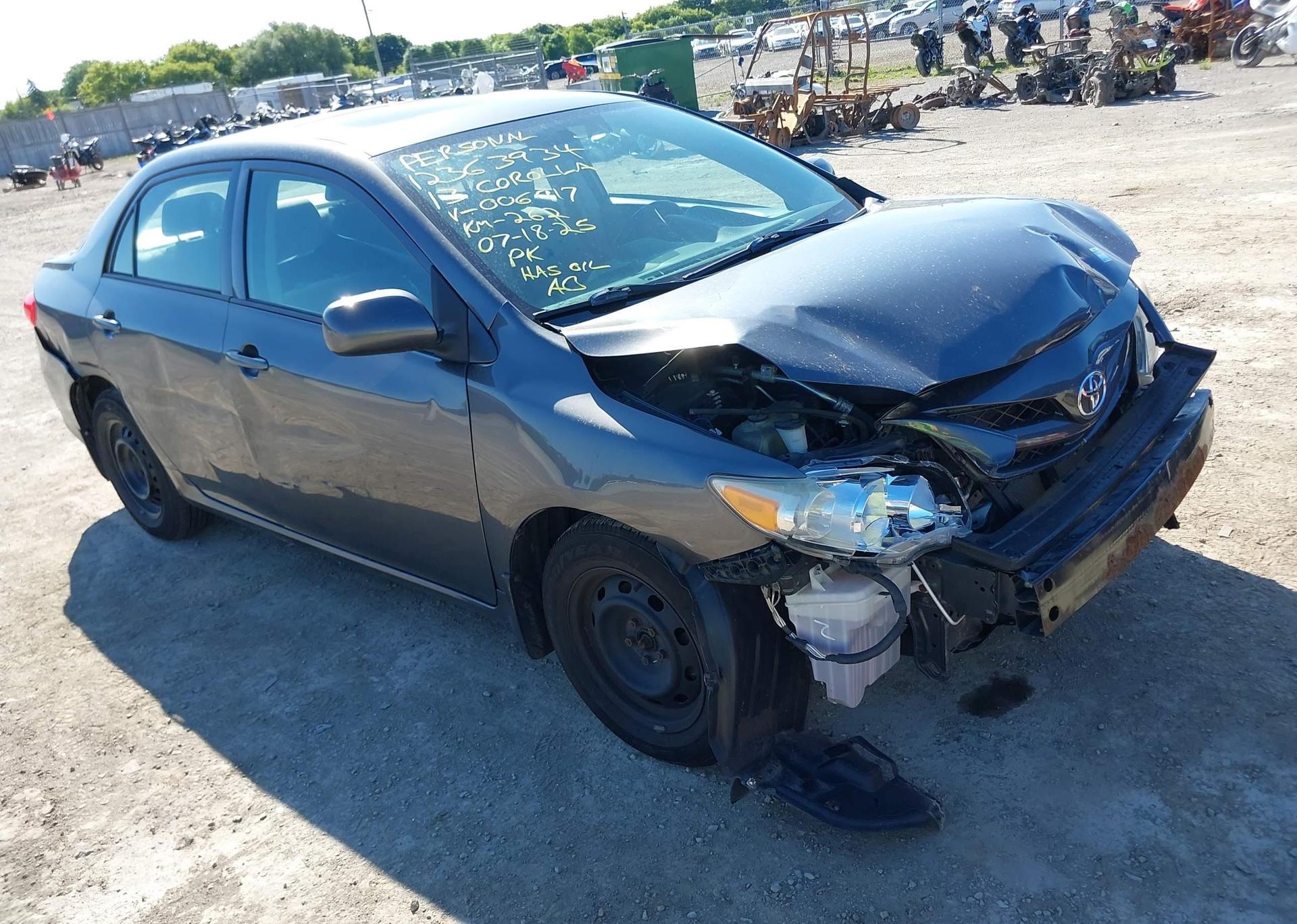 2013 TOYOTA COROLLA S