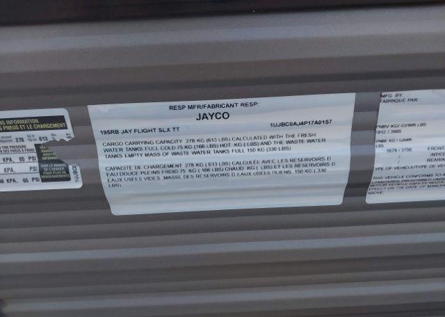 2023 JAYCO JAYFLIGHT SLX
