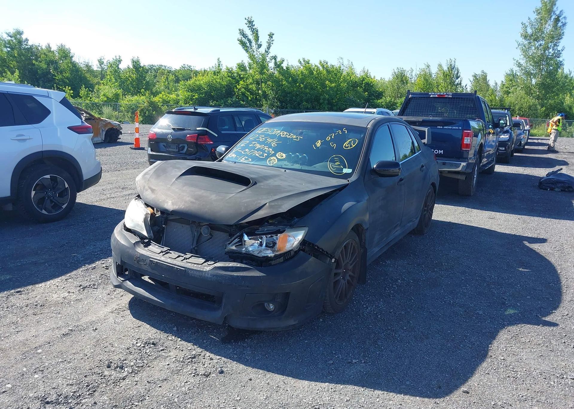 2012 SUBARU IMPREZA WRX STI