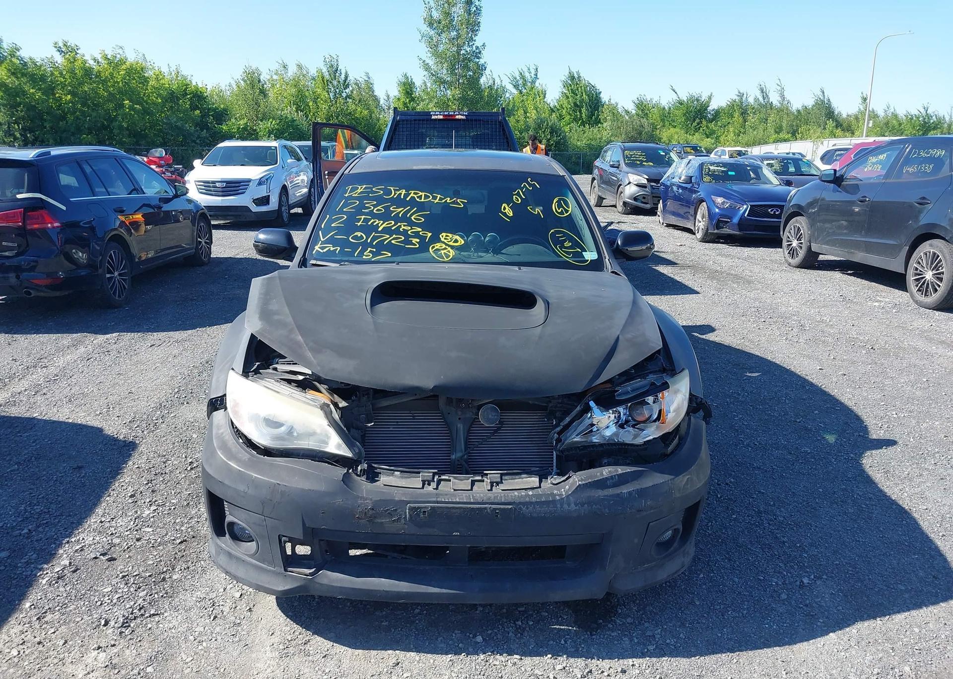 2012 SUBARU IMPREZA WRX STI