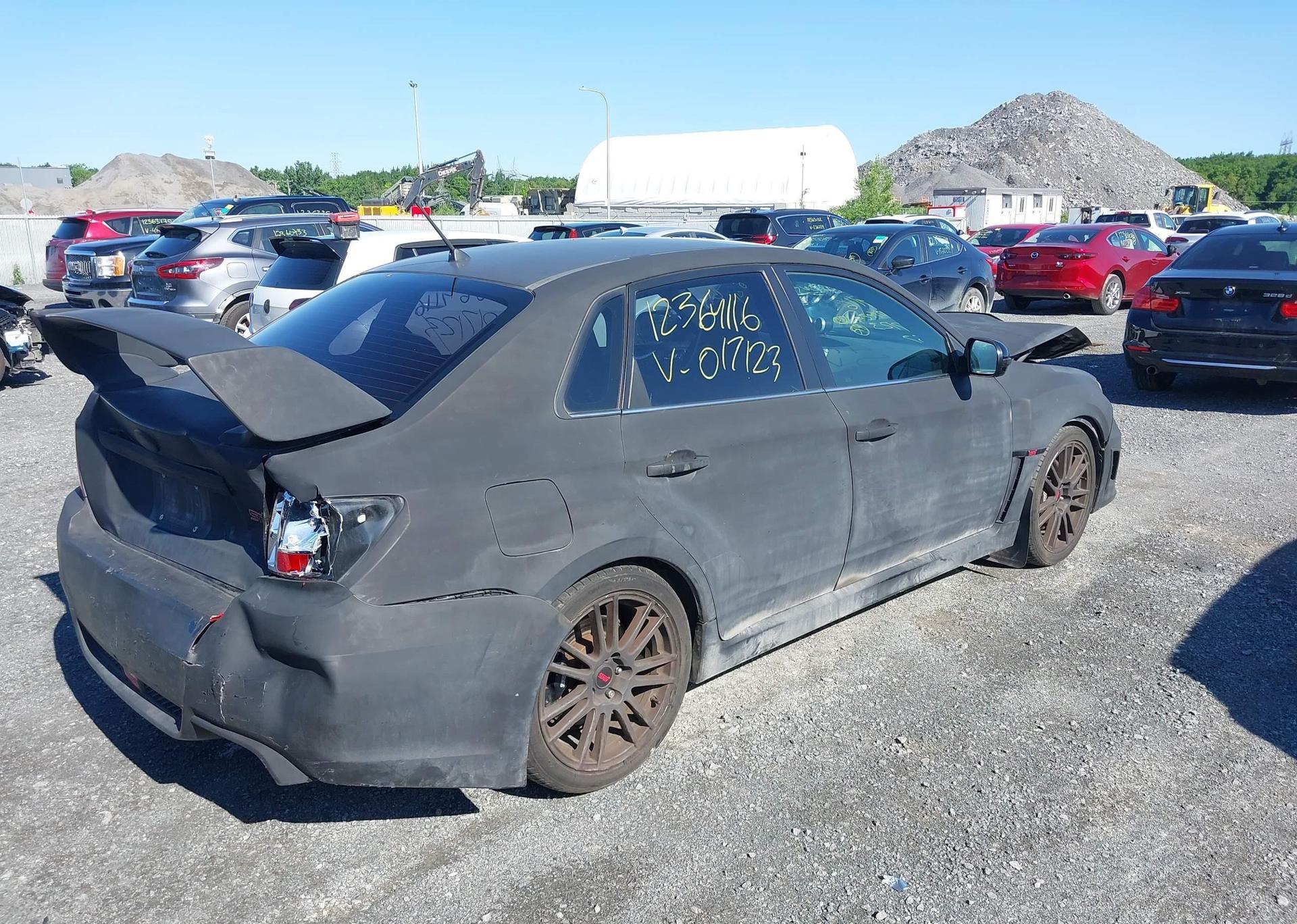 2012 SUBARU IMPREZA WRX STI