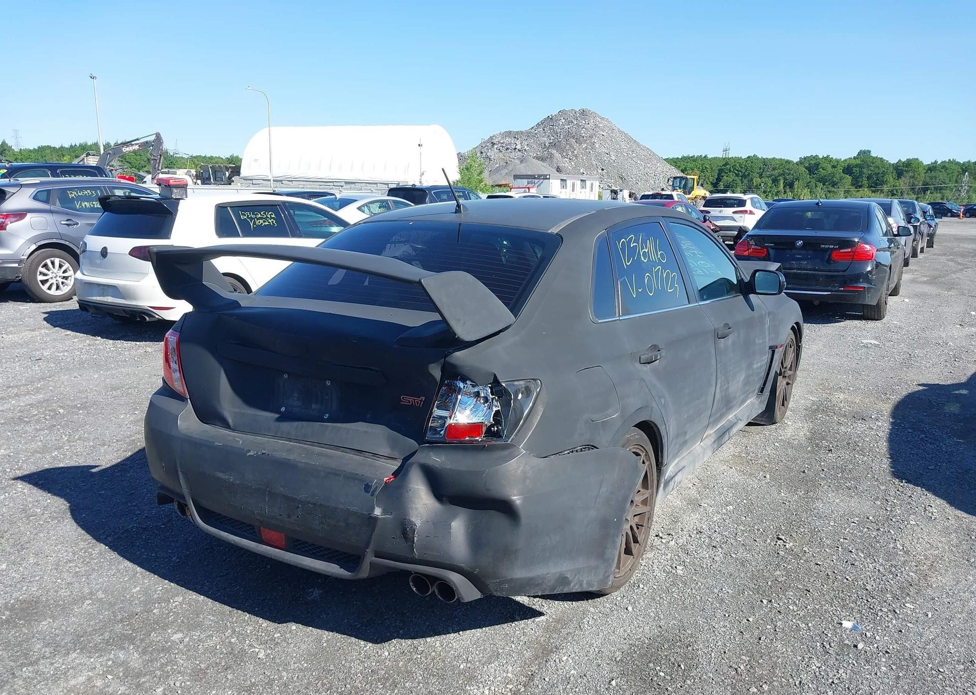 2012 SUBARU IMPREZA WRX STI