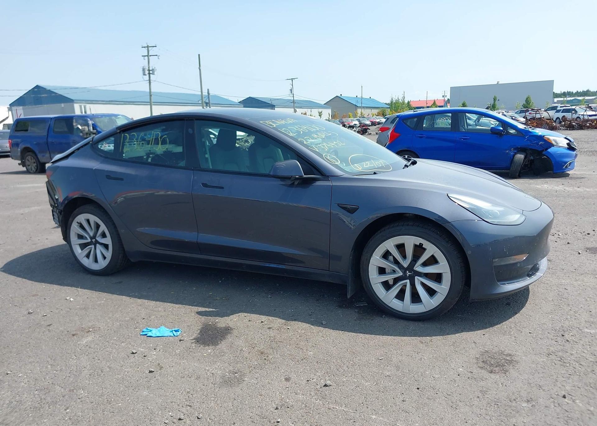 2022 TESLA MODEL 3 RWD