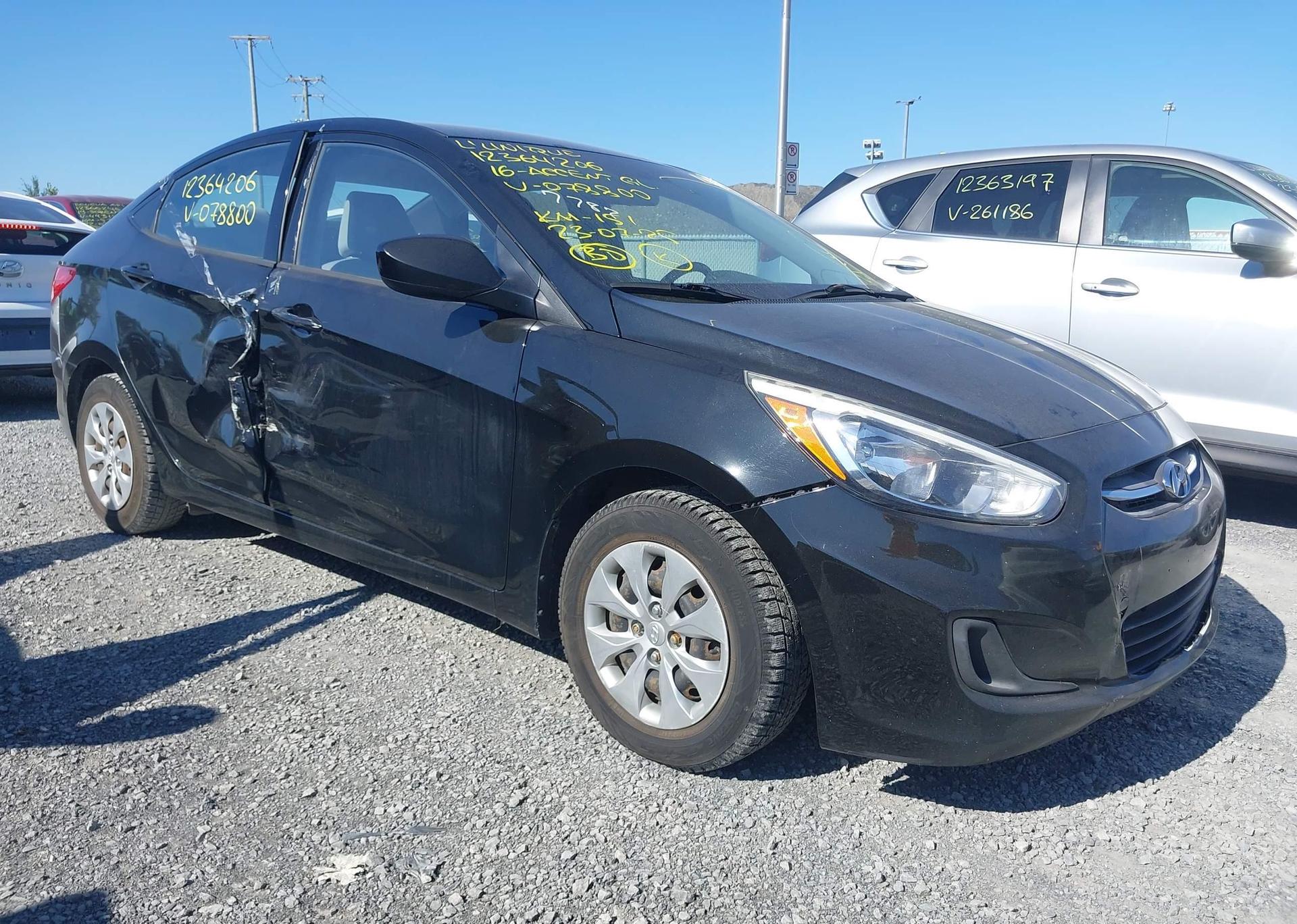 2016 HYUNDAI ACCENT GL