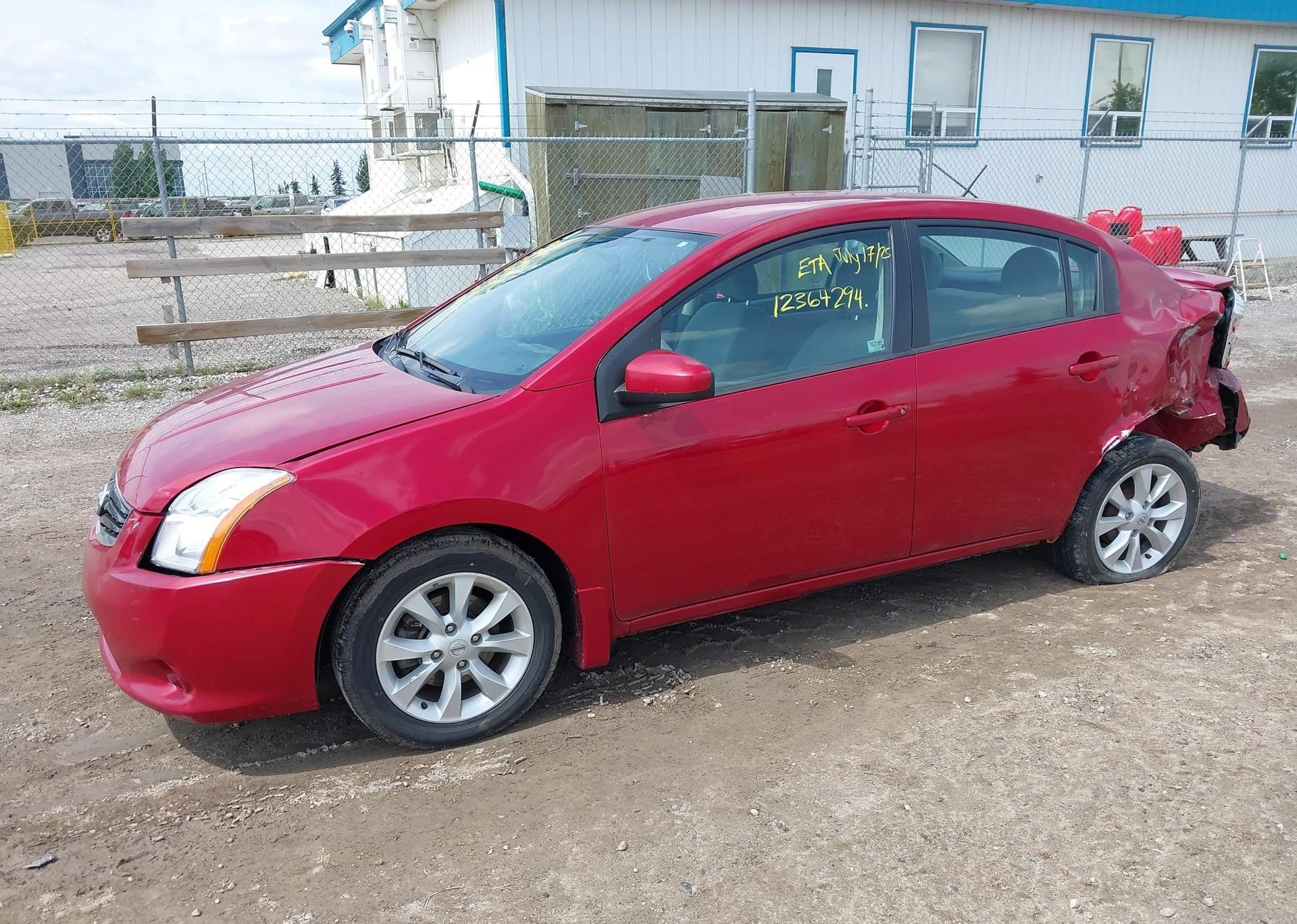 2012 NISSAN SENTRA 2.0
