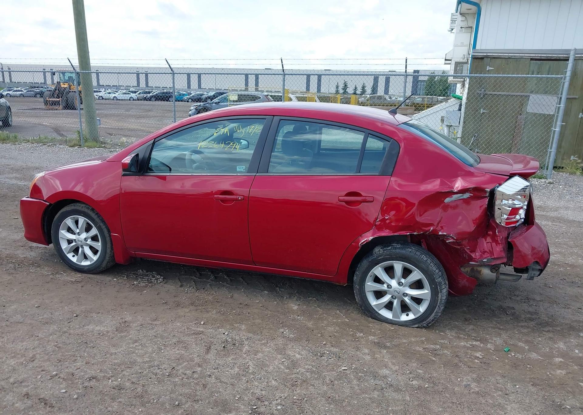 2012 NISSAN SENTRA 2.0