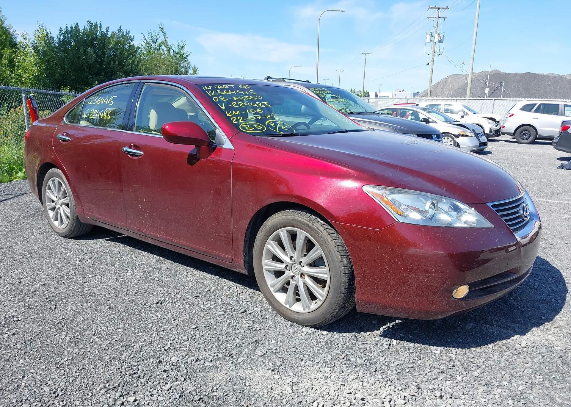 2008 LEXUS ES350