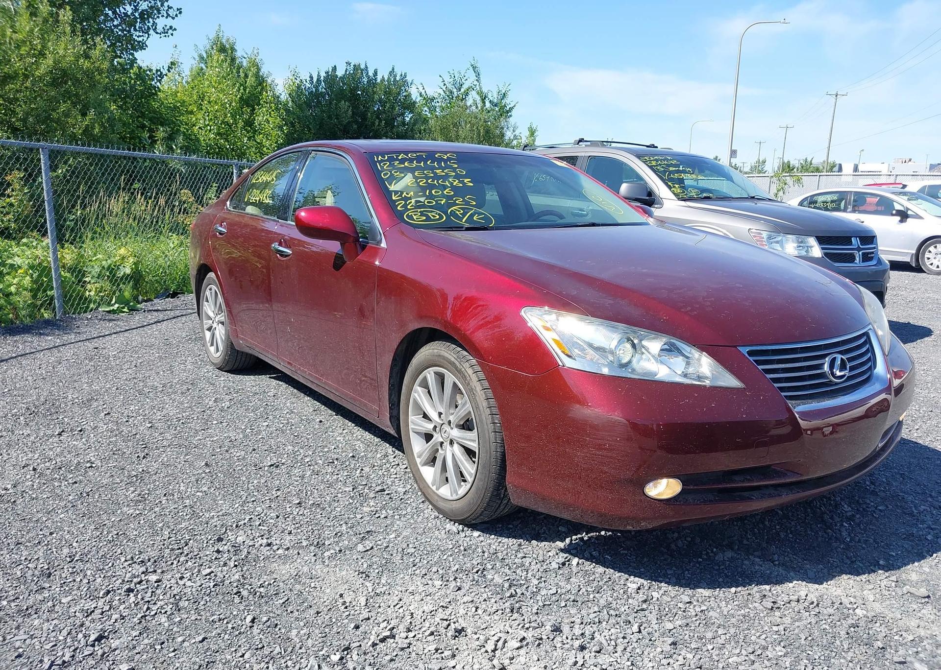 2008 LEXUS ES350