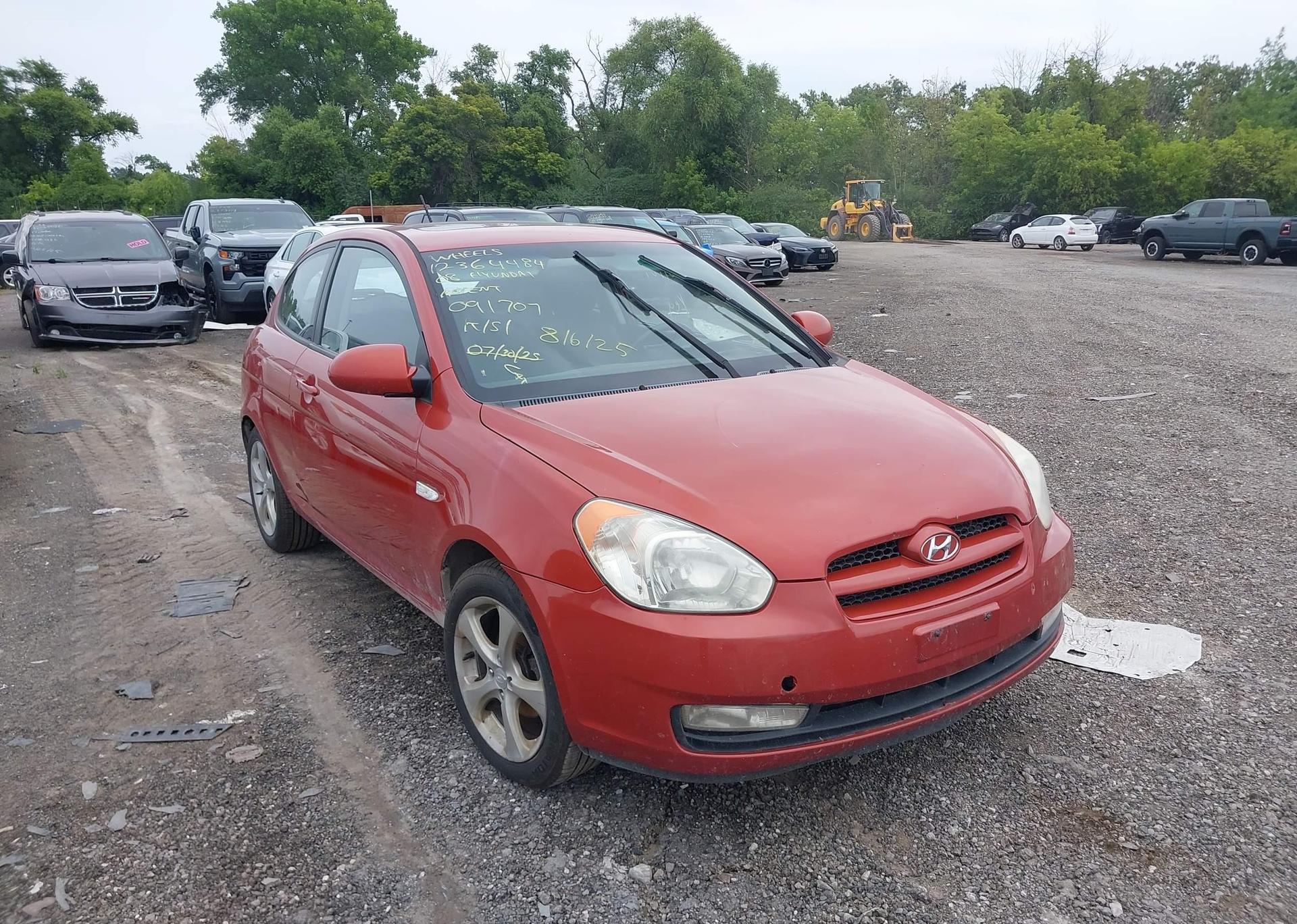 2008 HYUNDAI ACCENT GS