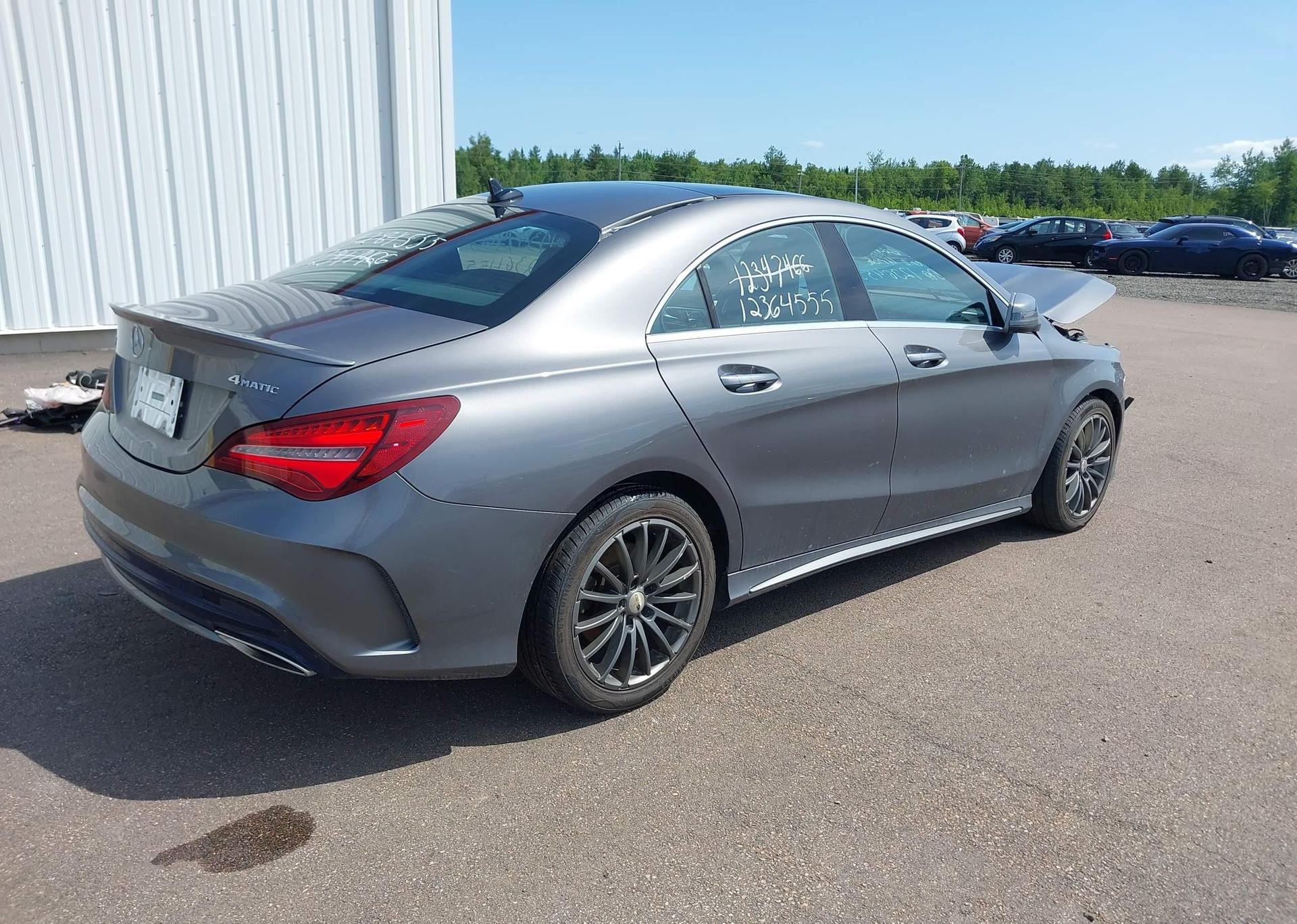 2017 MERCEDES-BENZ CLA 250 4MATIC