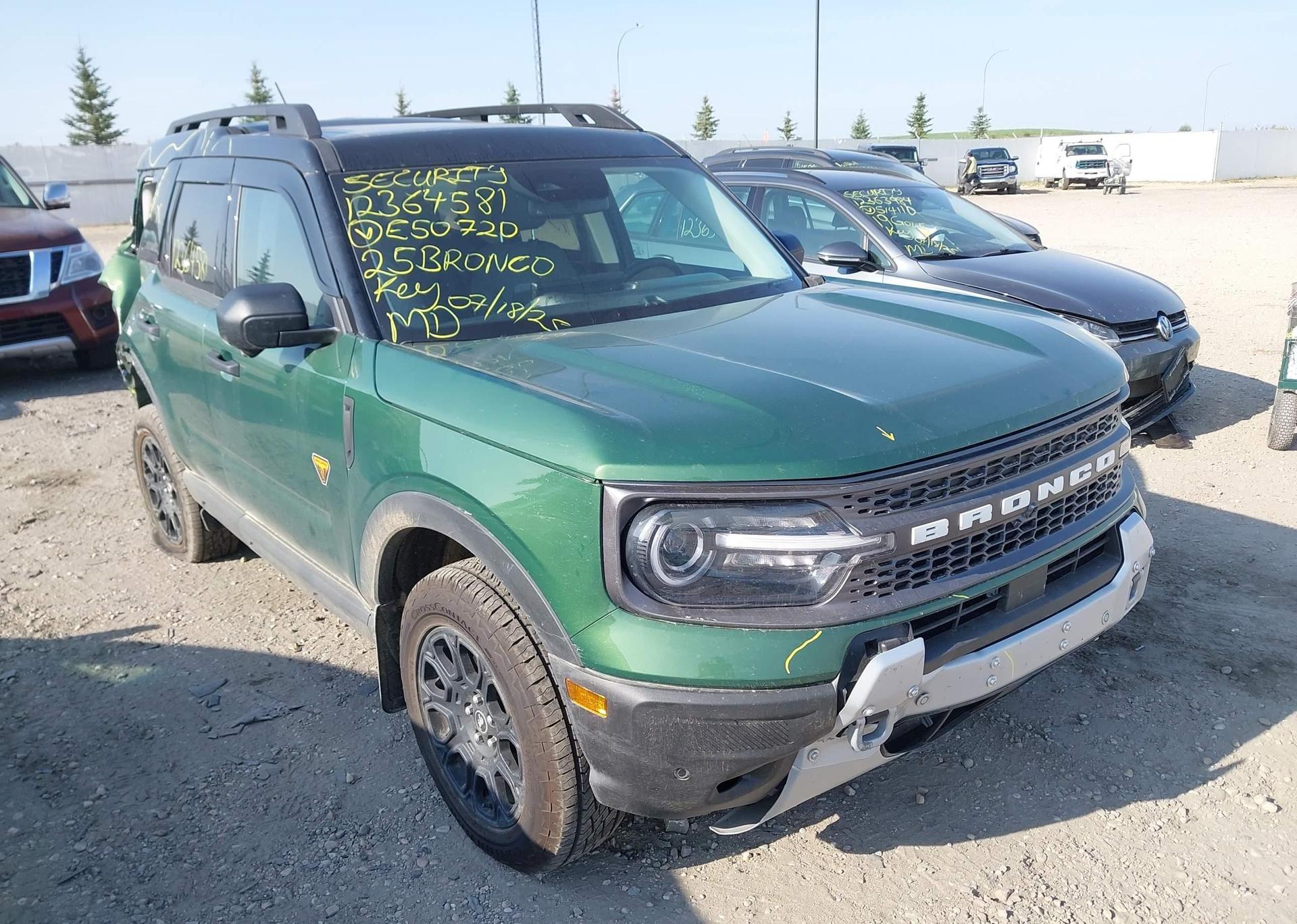2025 FORD BRONCO SPORT BADLANDS