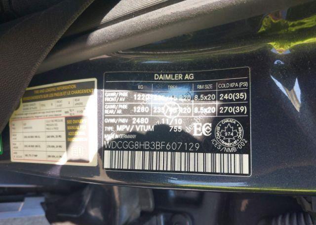 2011 MERCEDES-BENZ GLK 350 4MATIC