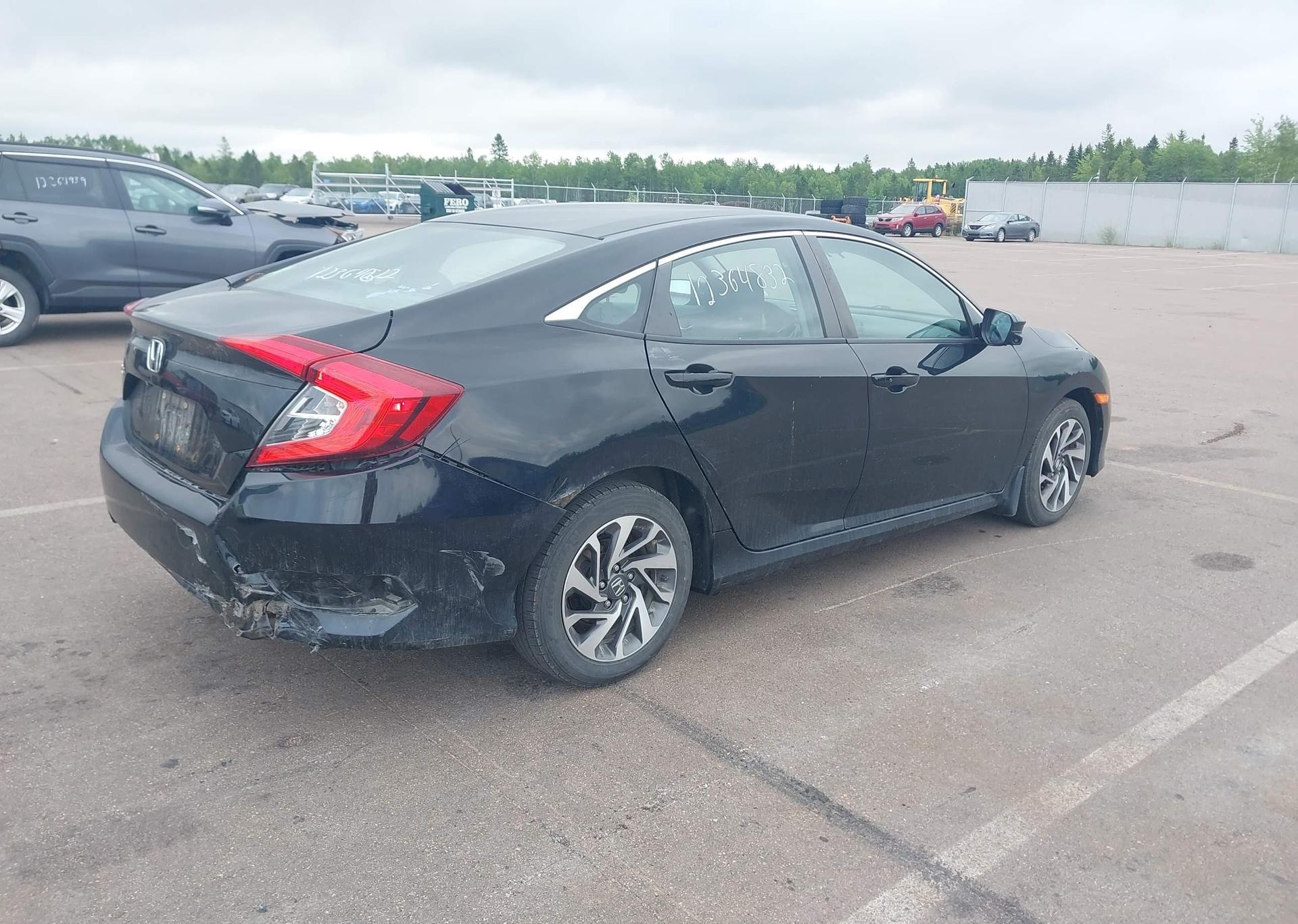 2016 HONDA CIVIC EX 4DR