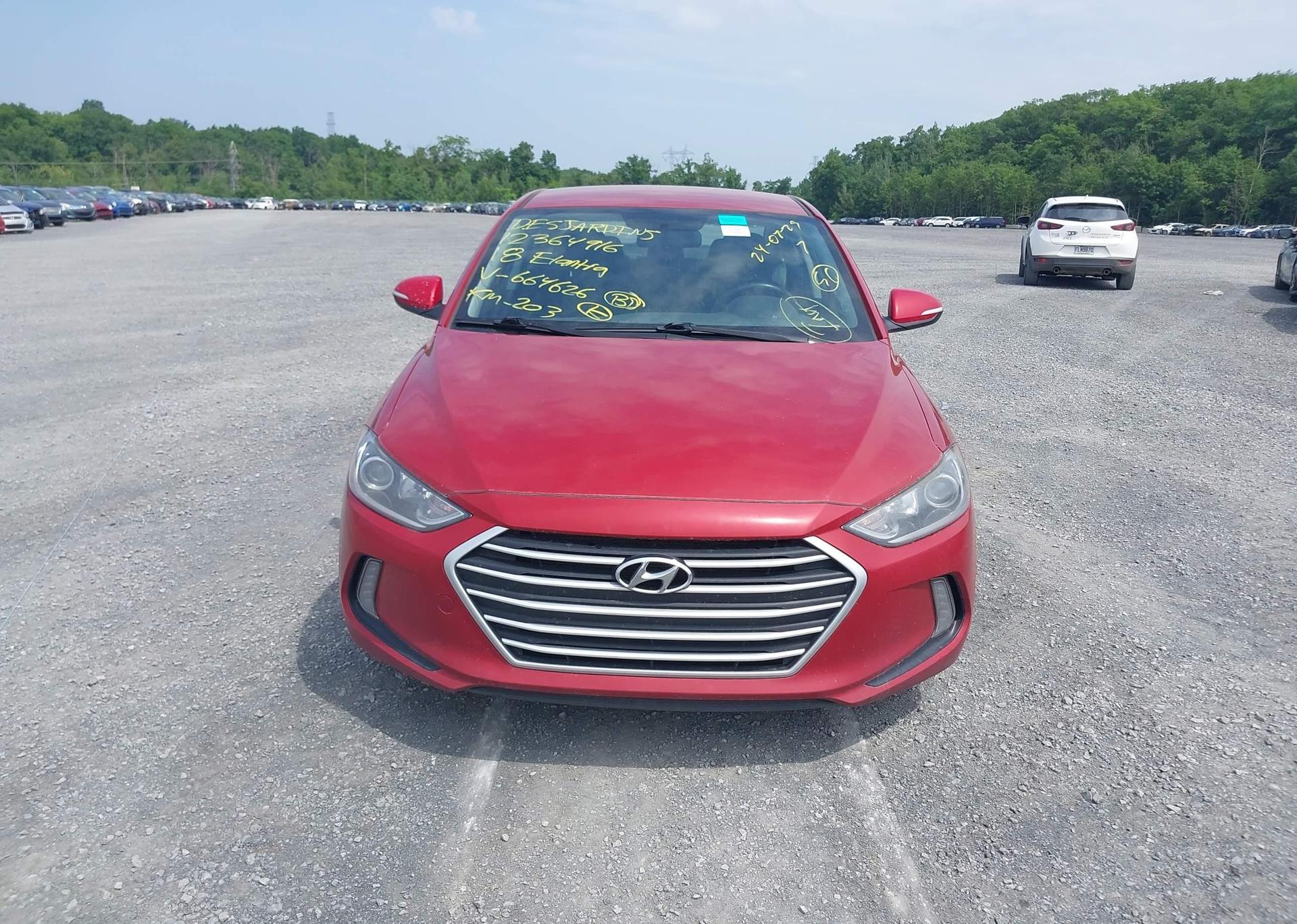 2018 HYUNDAI ELANTRA SEL