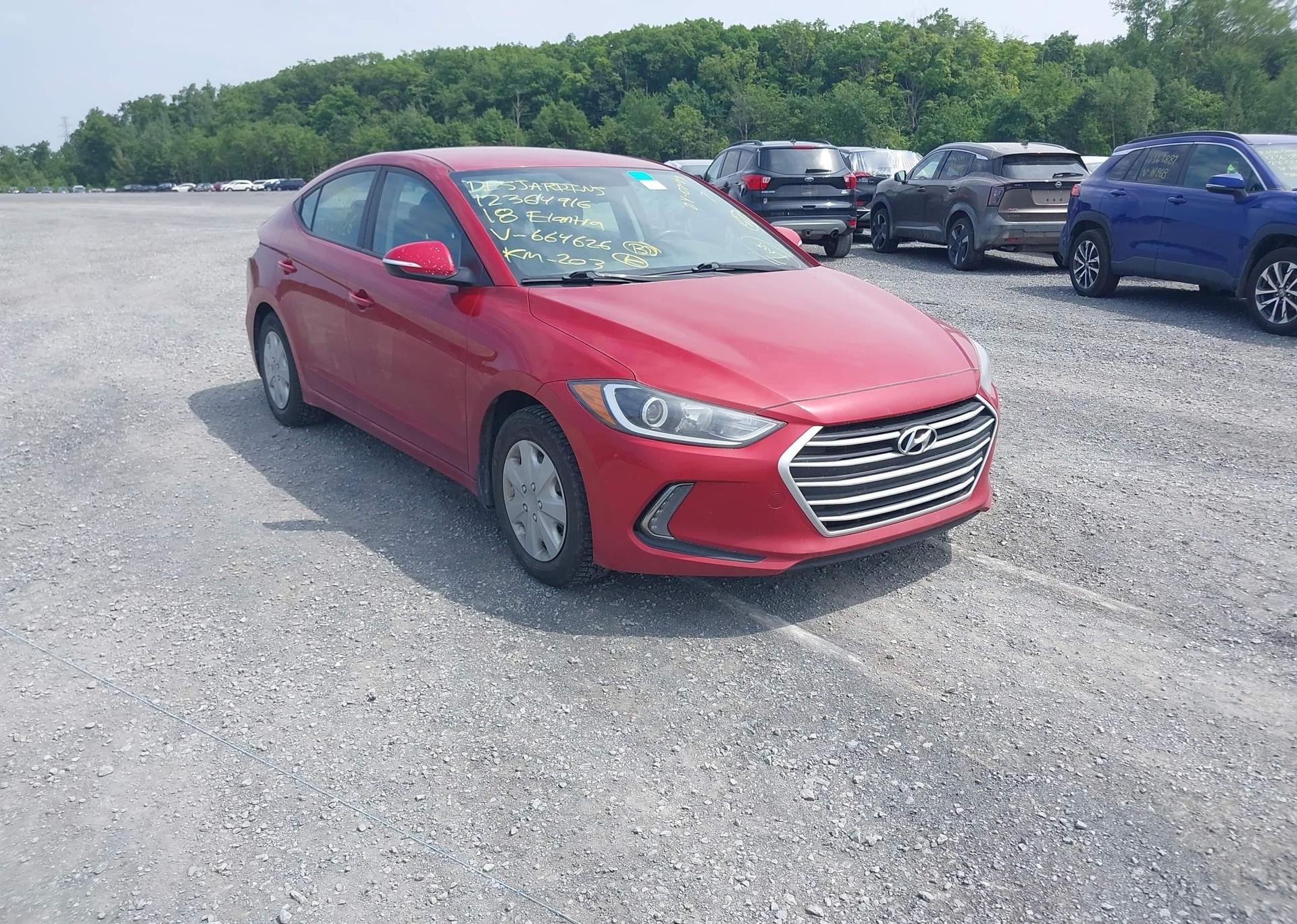 2018 HYUNDAI ELANTRA SEL