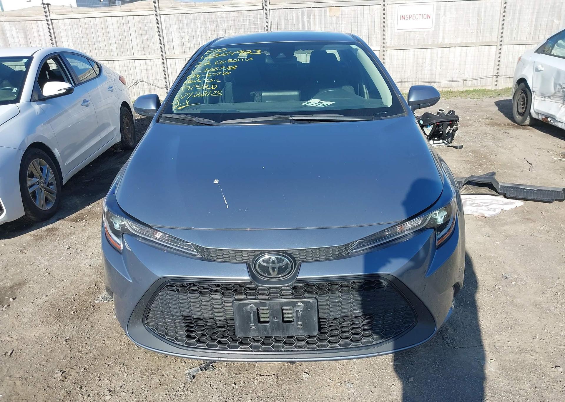 2022 TOYOTA COROLLA LE