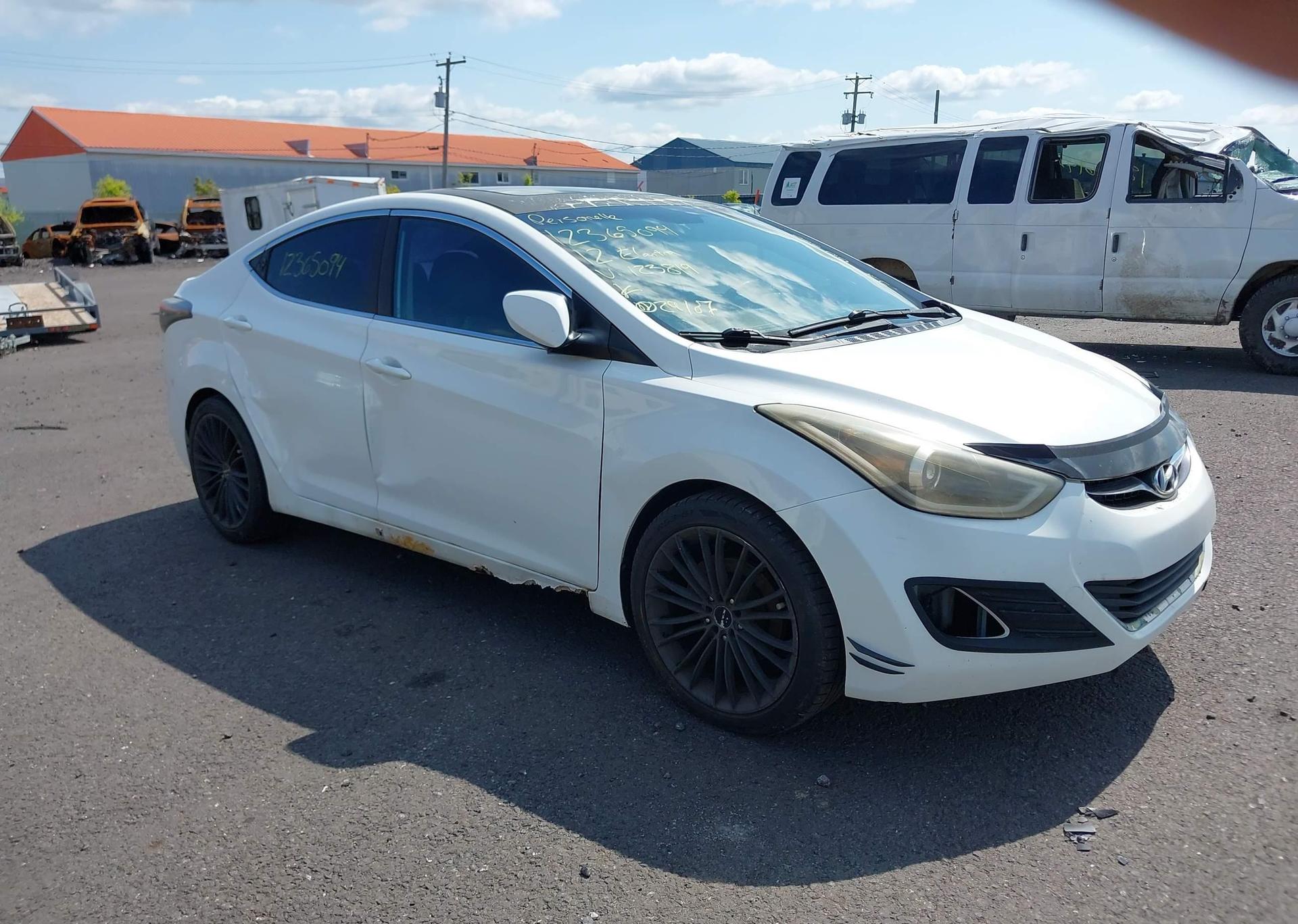 2012 HYUNDAI ELANTRA GLS