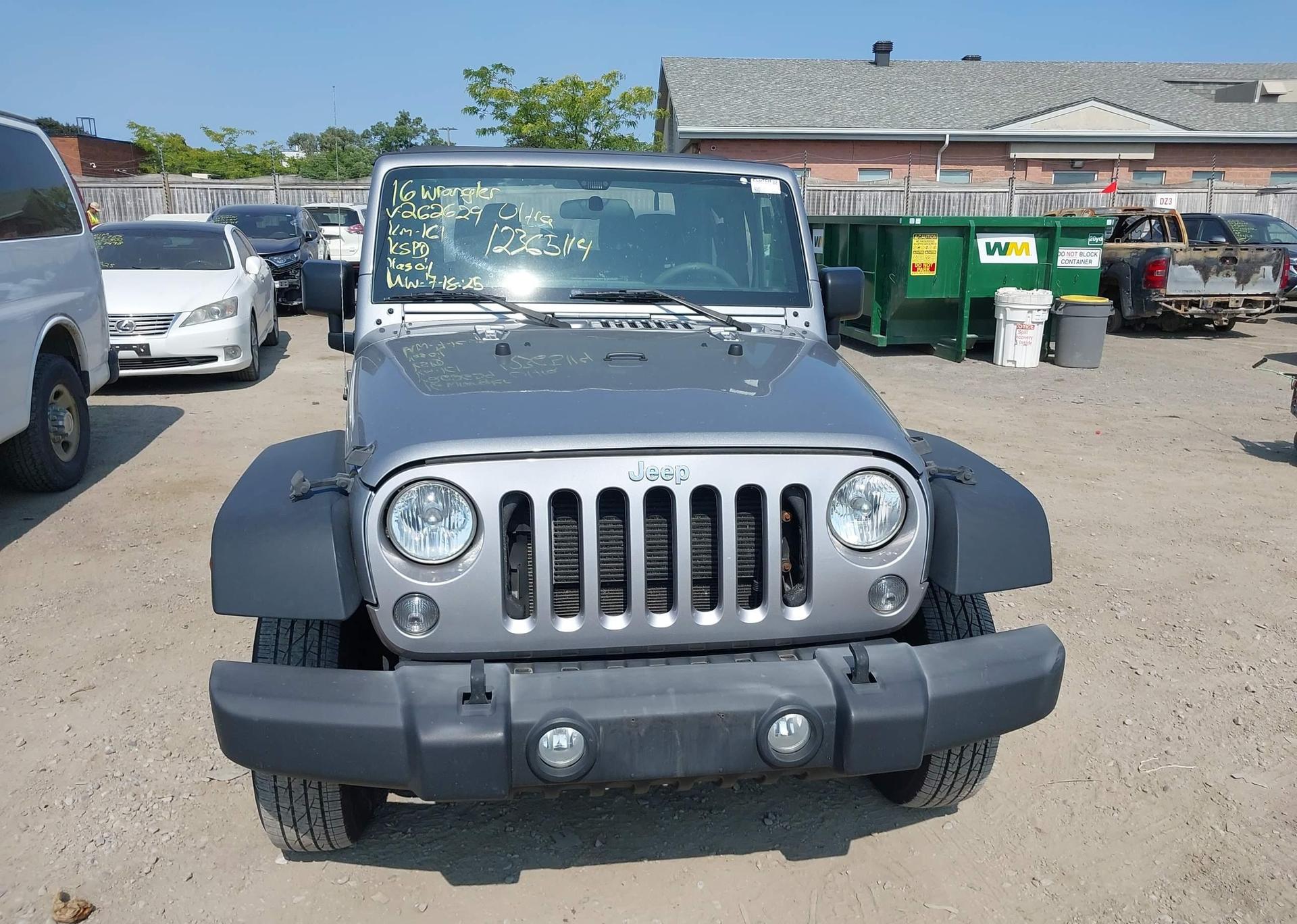 2016 JEEP WRANGLER SPORT
