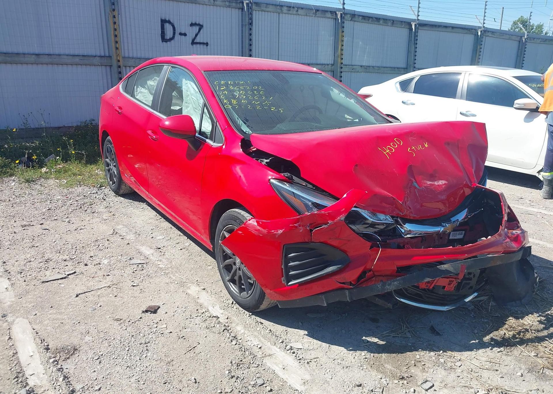 2019 CHEVROLET CRUZE LT