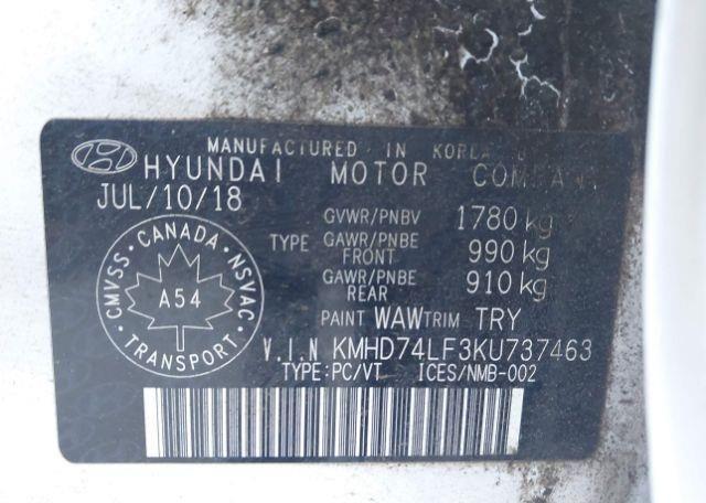 2019 HYUNDAI ELANTRA ESSENTIAL