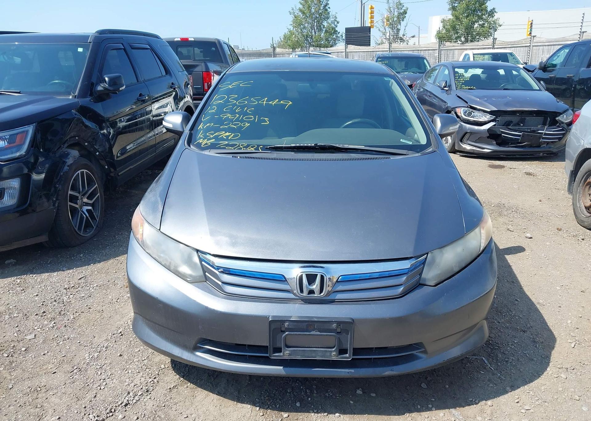 2012 HONDA CIVIC HYBRID