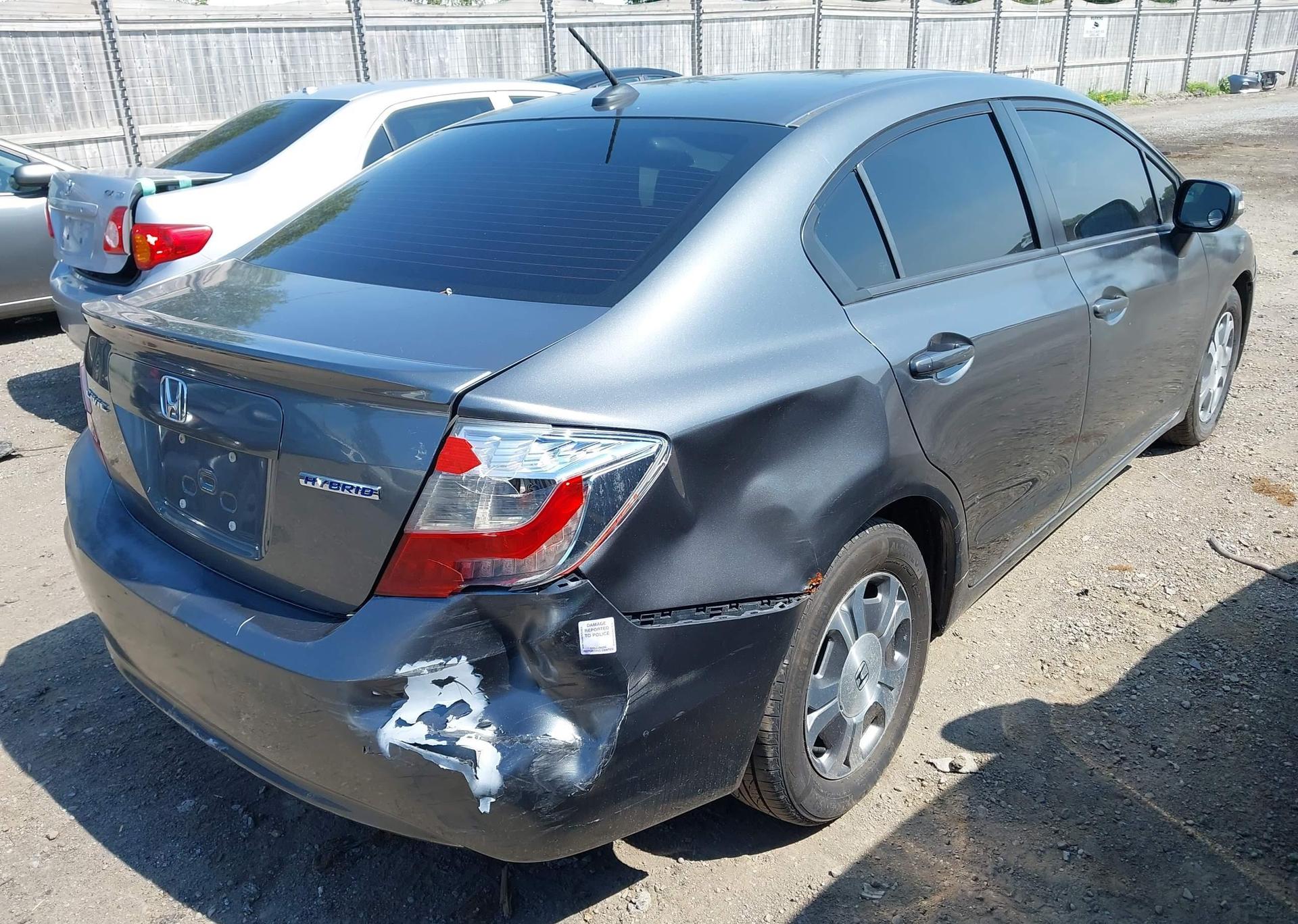 2012 HONDA CIVIC HYBRID