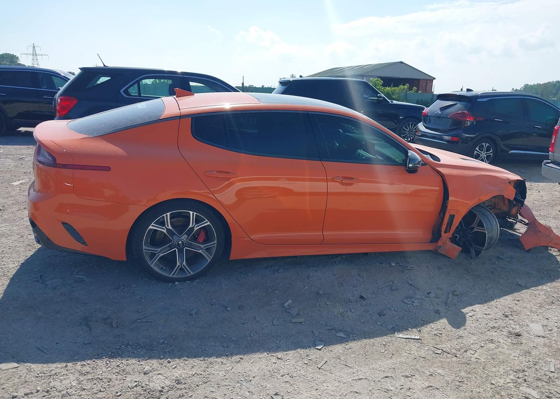 2021 KIA STINGER GT LIMITED - NEON ORANGE