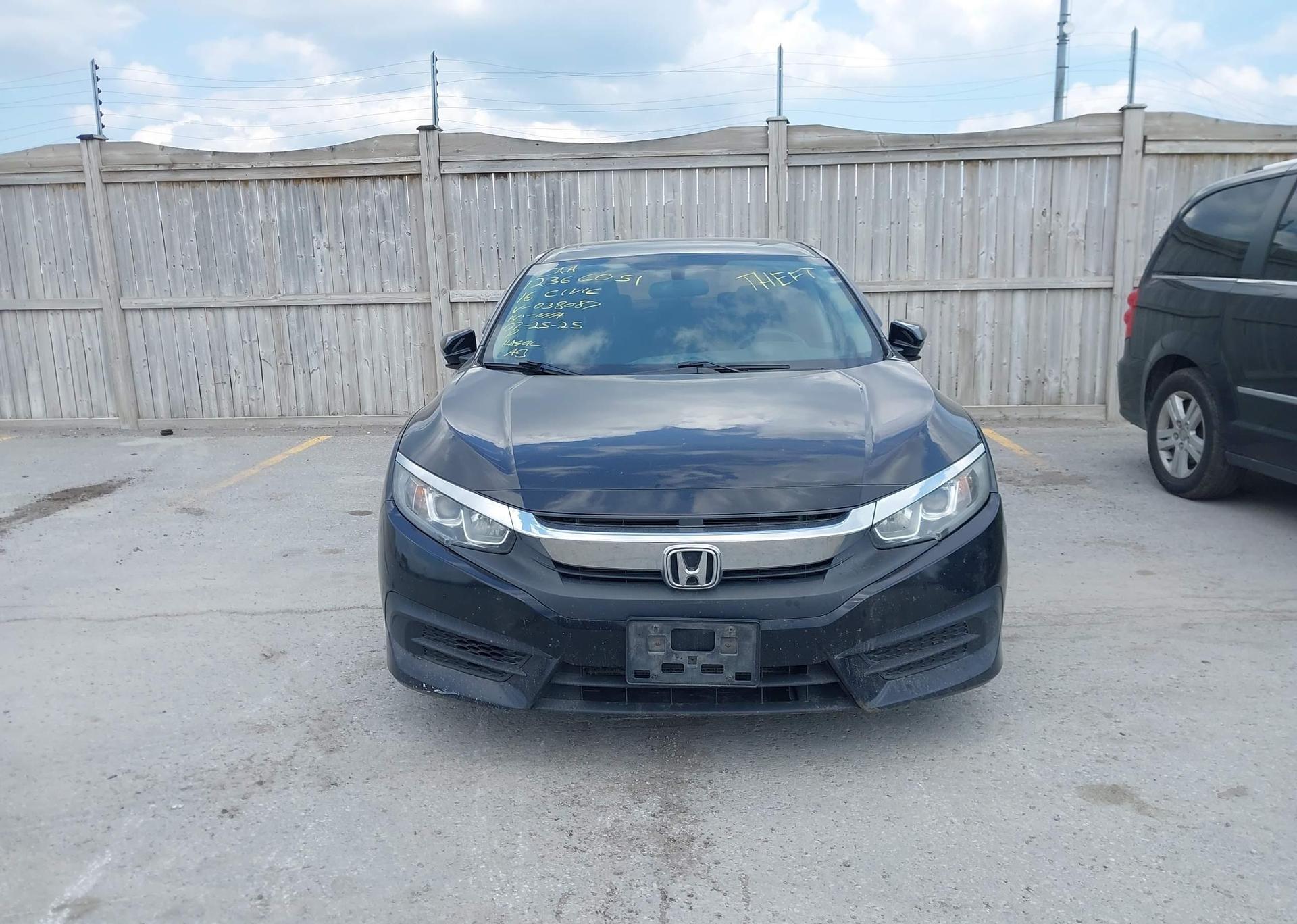 2016 HONDA CIVIC EX