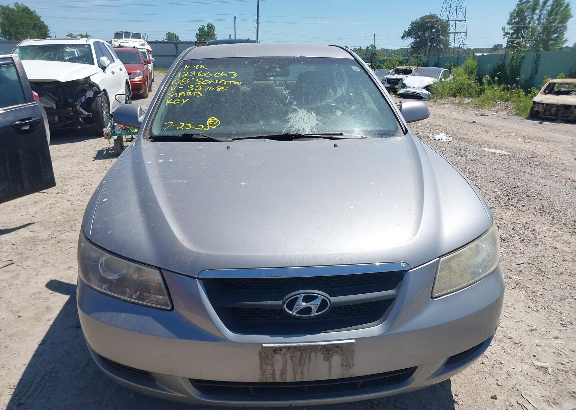 2008 HYUNDAI SONATA GLS
