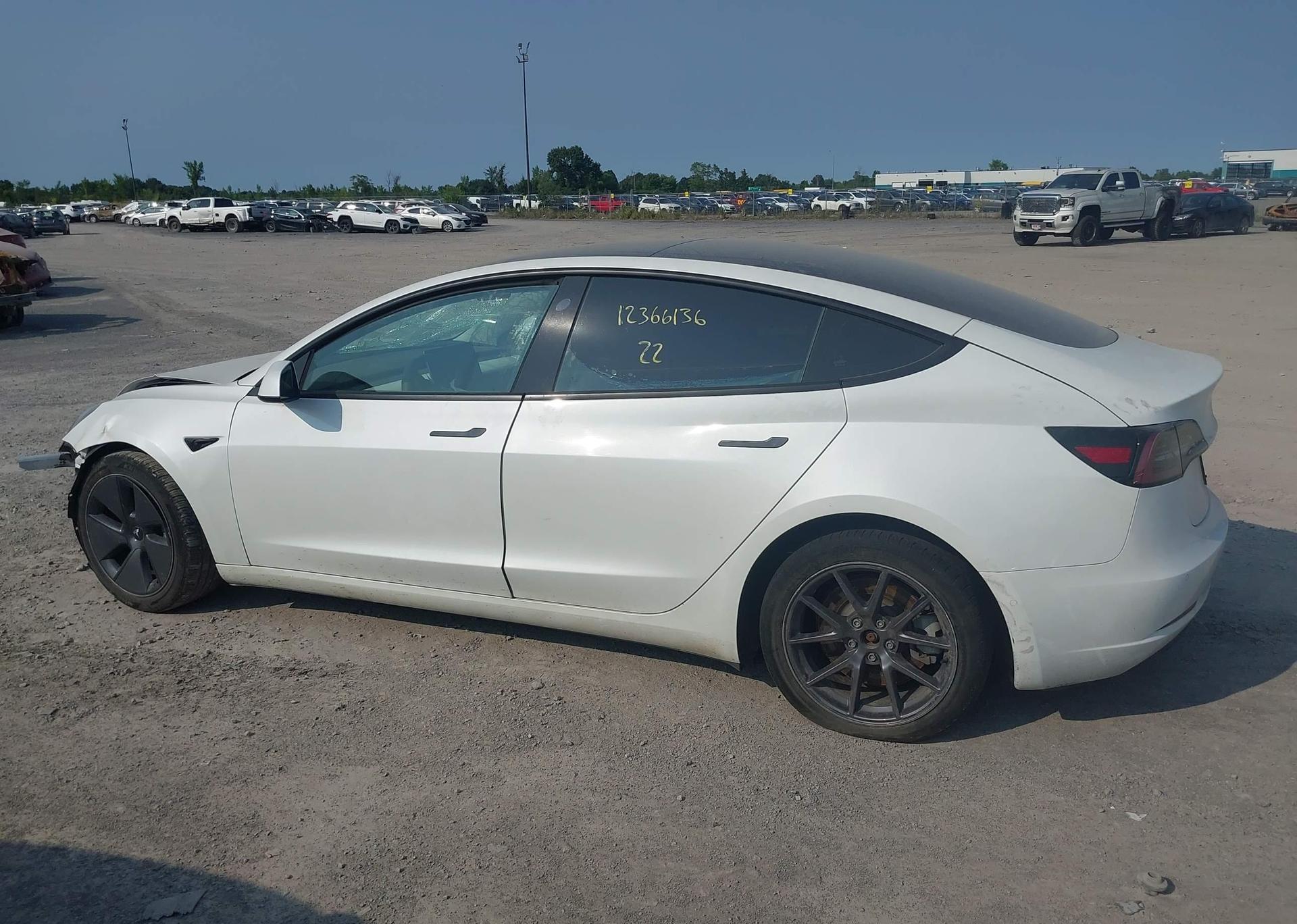 2022 TESLA MODEL 3 RWD