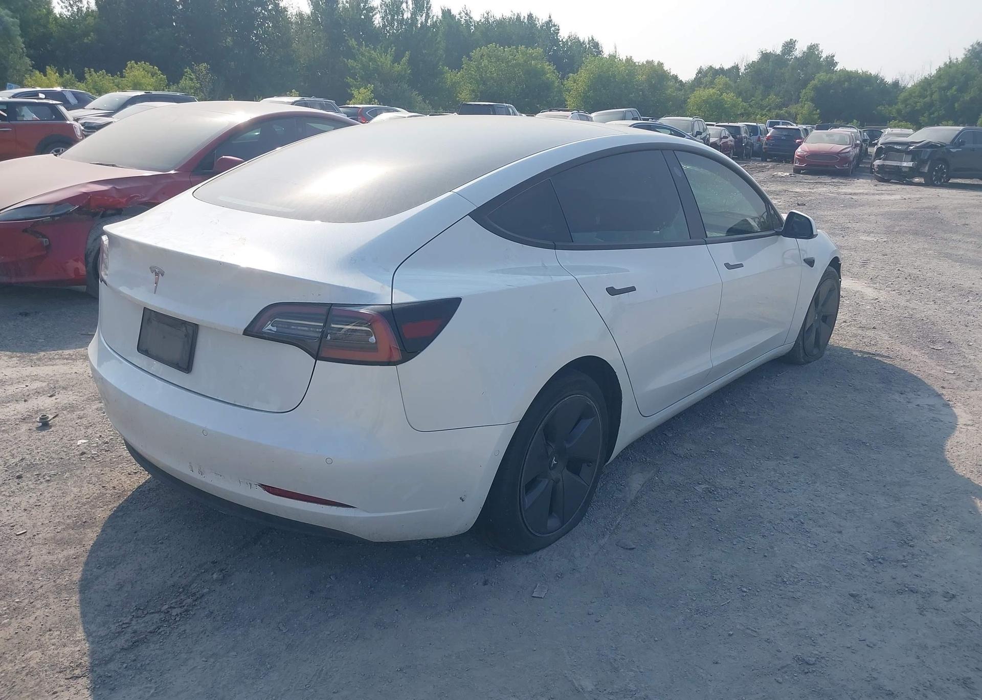 2022 TESLA MODEL 3 RWD