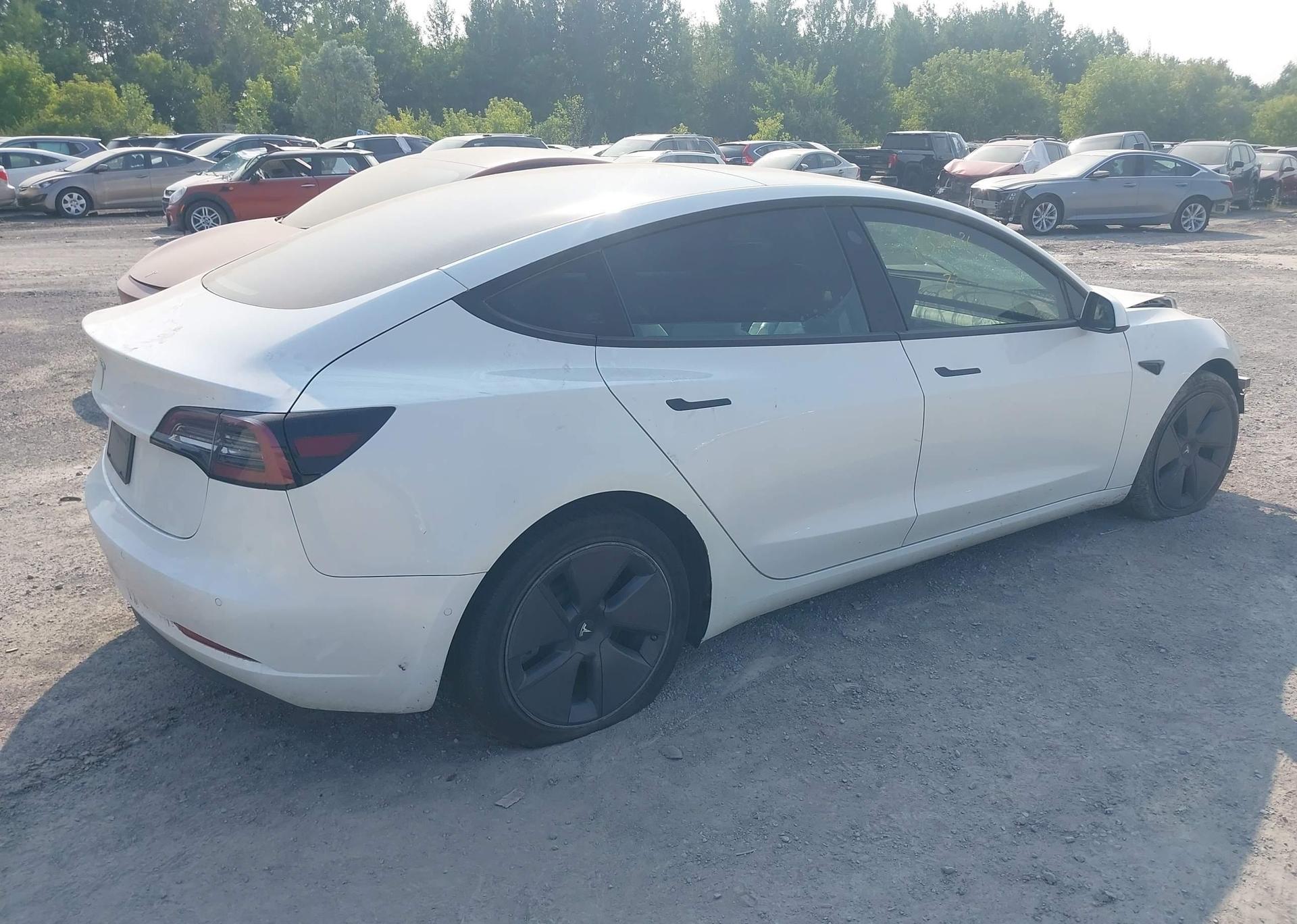 2022 TESLA MODEL 3 RWD