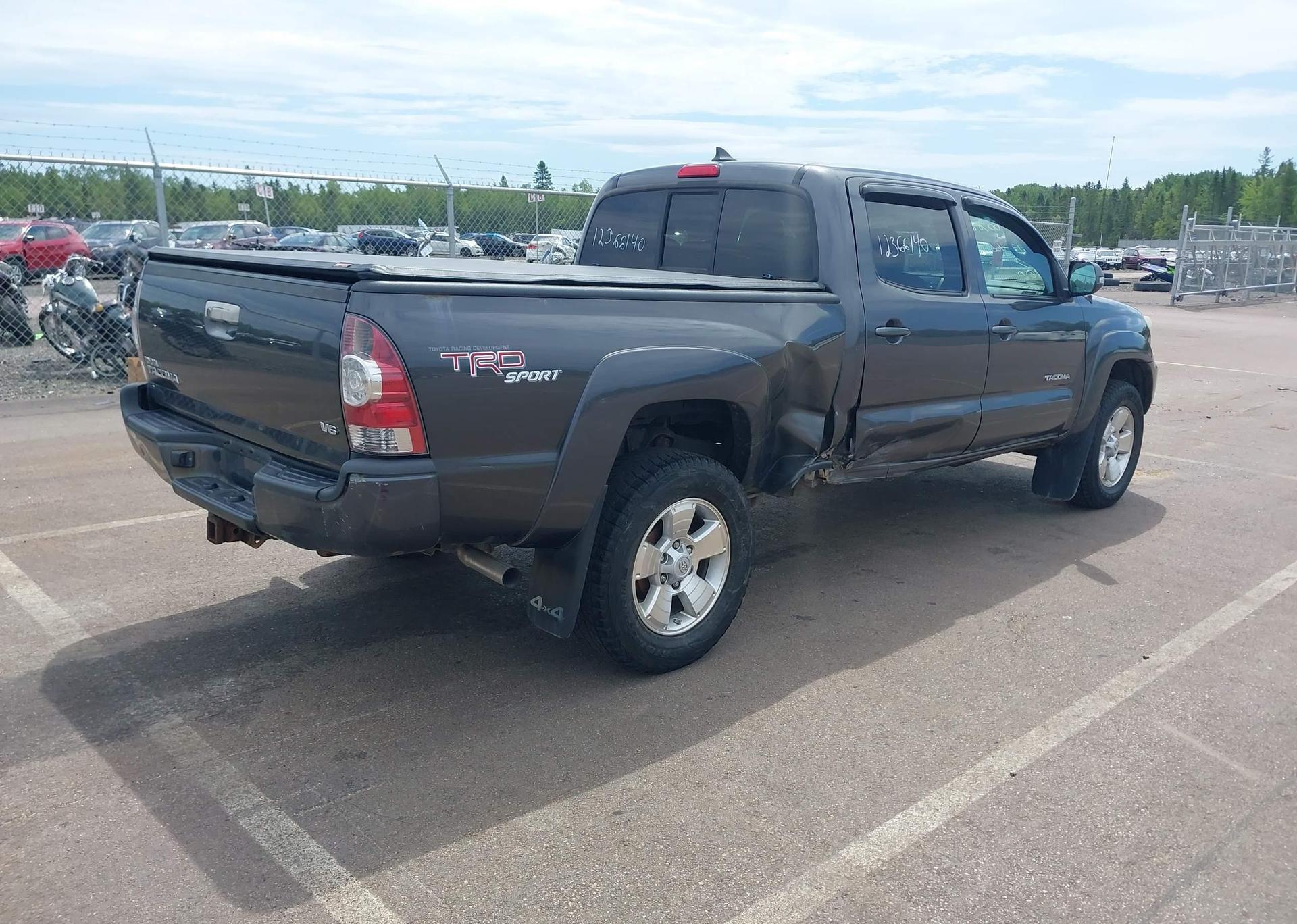 2012 TOYOTA TACOMA DOUBLE CAB LONG BED