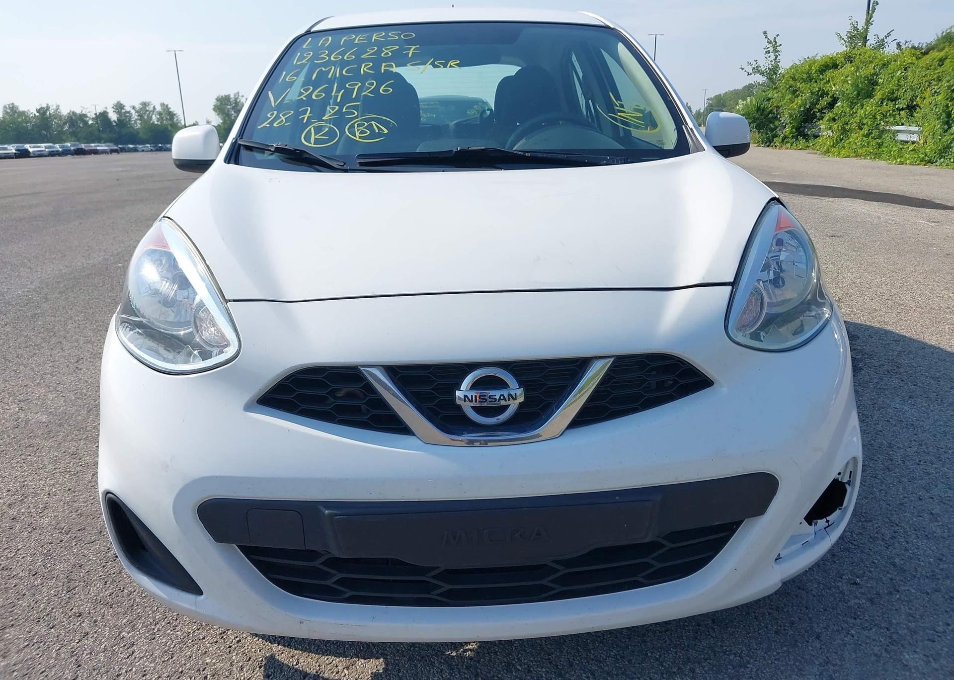 2016 NISSAN MICRA S