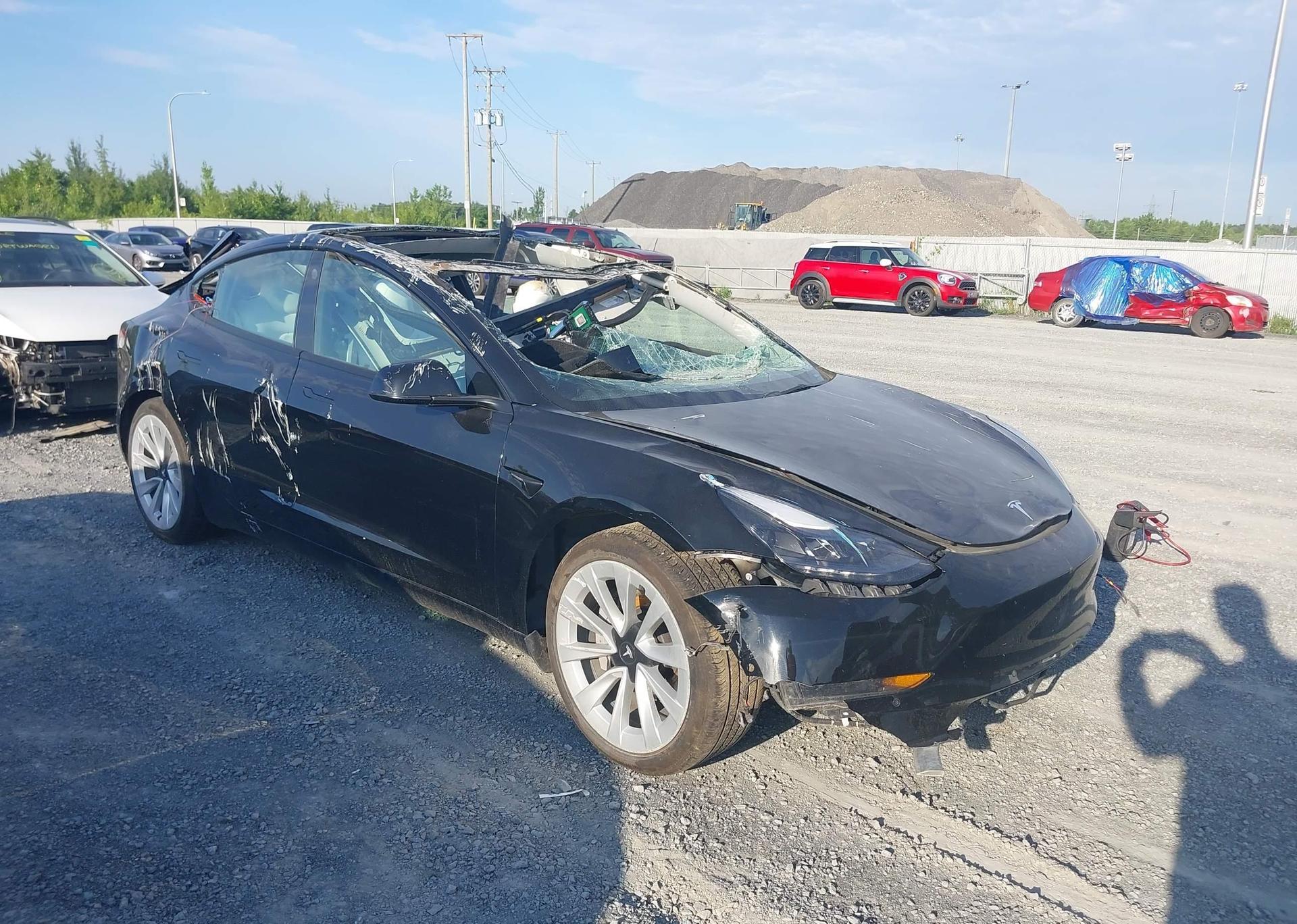 2022 TESLA MODEL 3 RWD