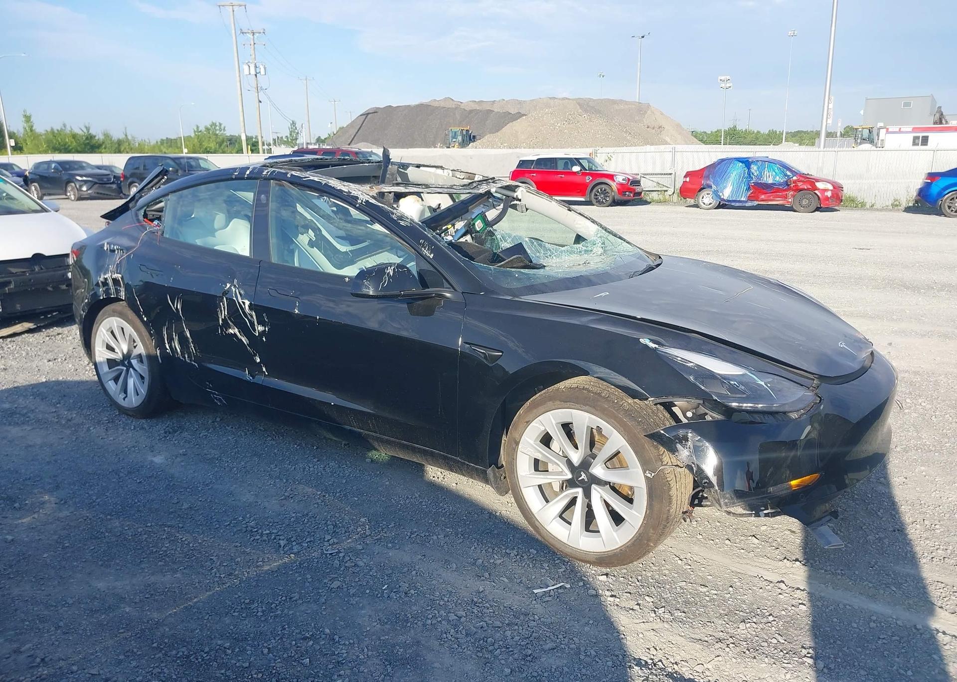 2022 TESLA MODEL 3 RWD