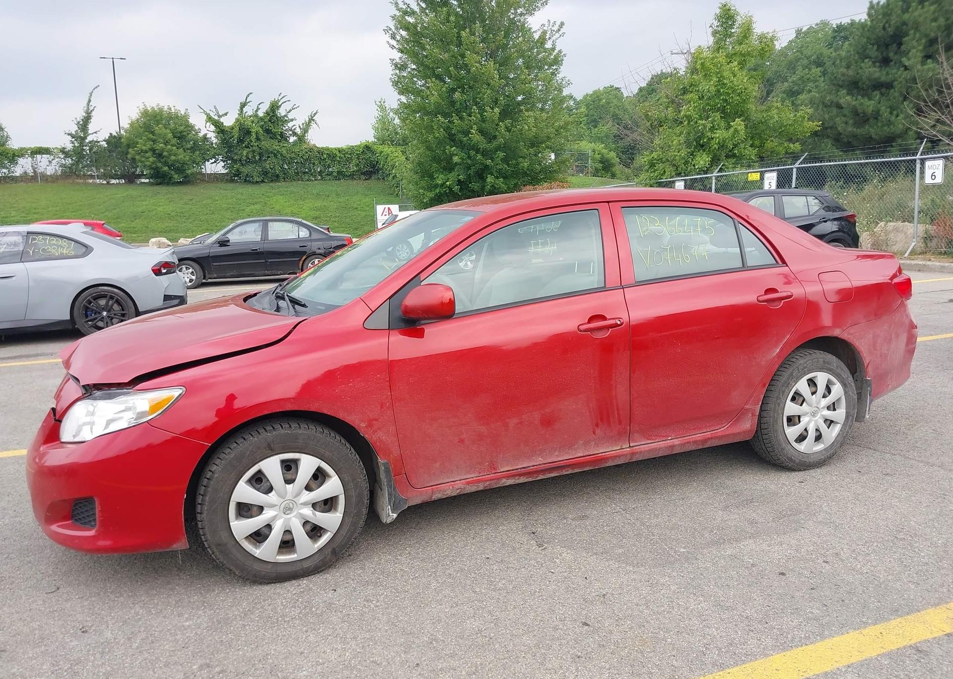 2009 TOYOTA COROLLA