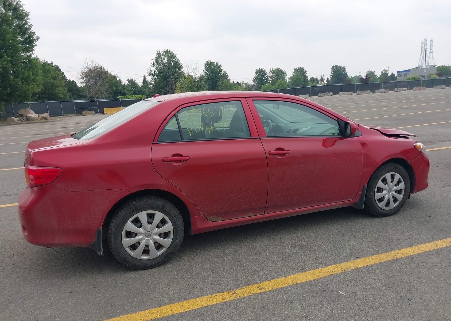 2009 TOYOTA COROLLA