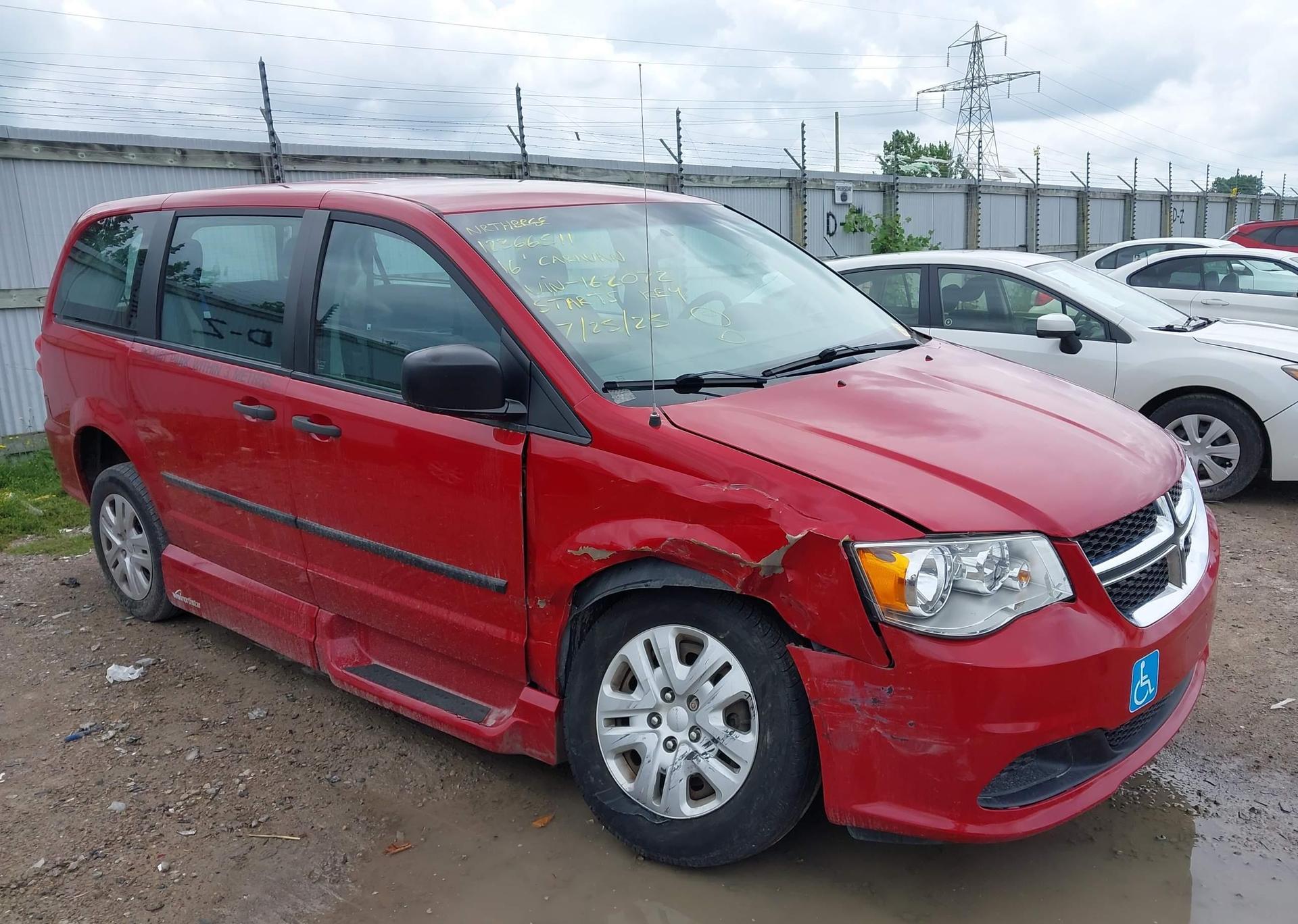 2016 DODGE GRAND CARAVAN SE