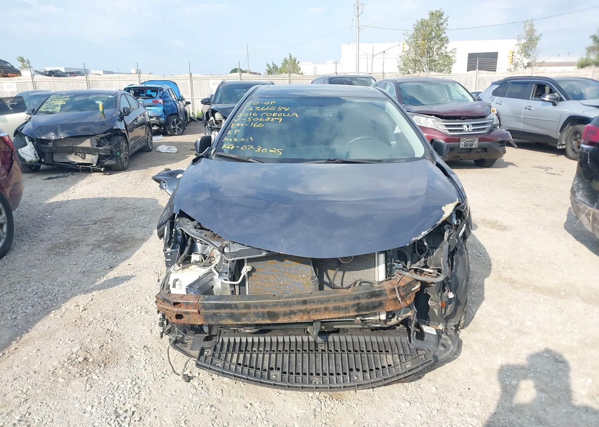 2016 TOYOTA COROLLA S