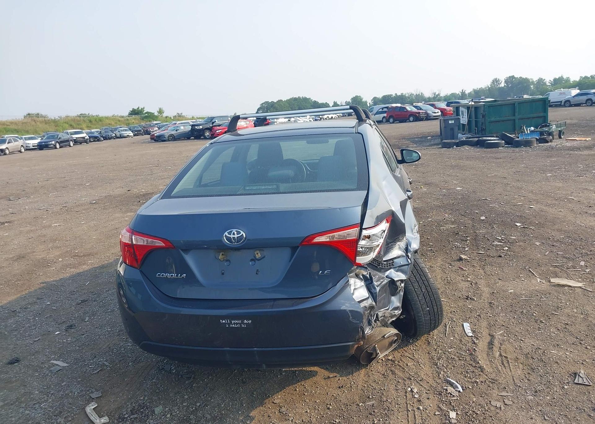 2018 TOYOTA COROLLA L