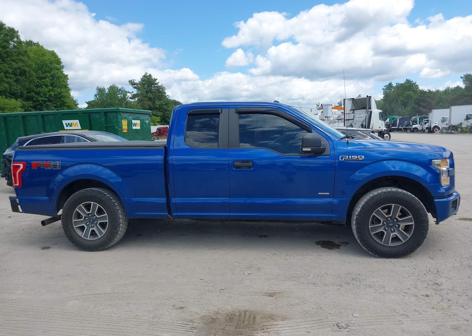 2017 FORD F150 SUPER CAB
