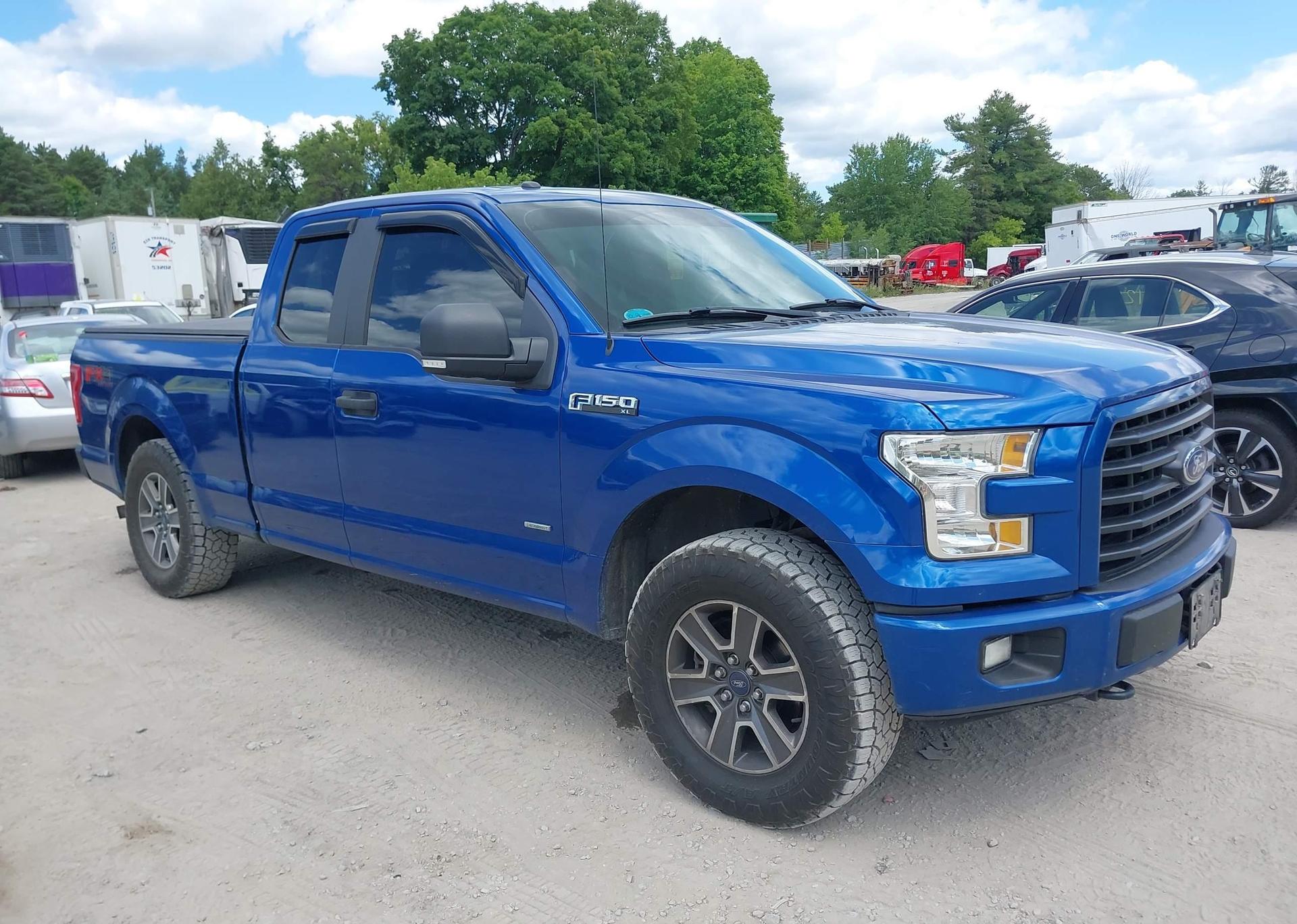 2017 FORD F150 SUPER CAB