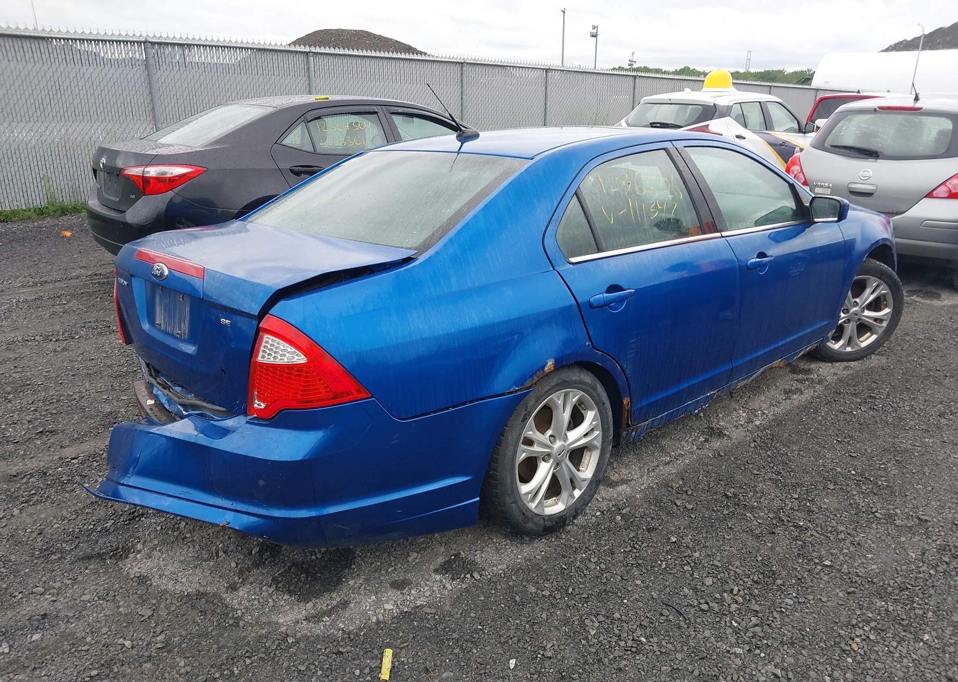 2012 FORD FUSION