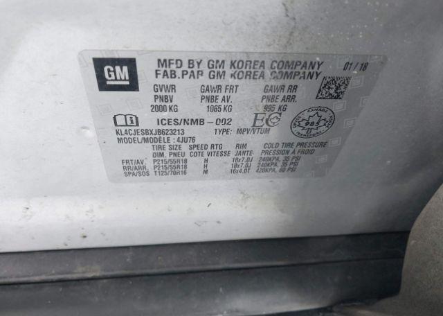 2018 BUICK ENCORE