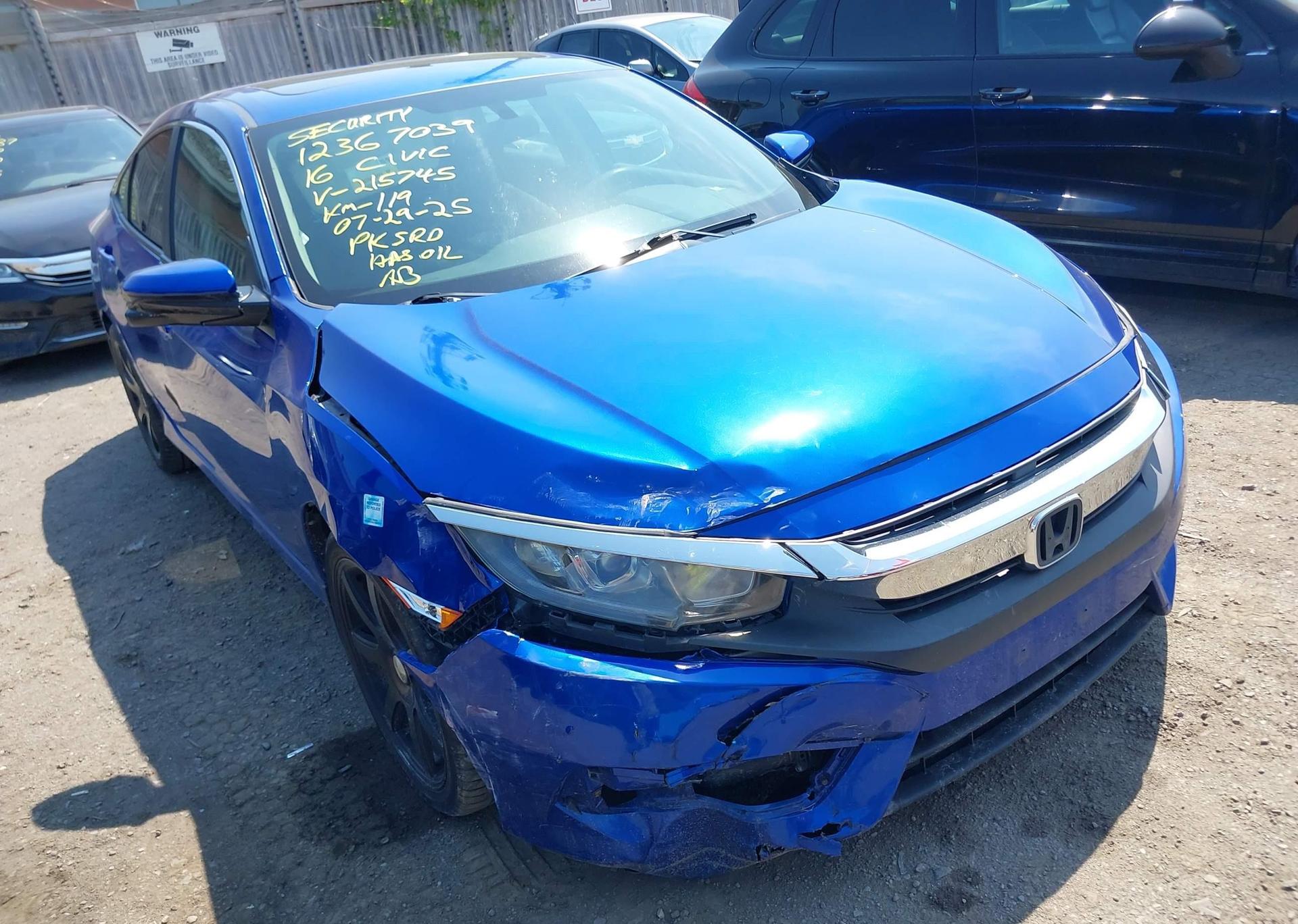 2016 HONDA CIVIC EX-T