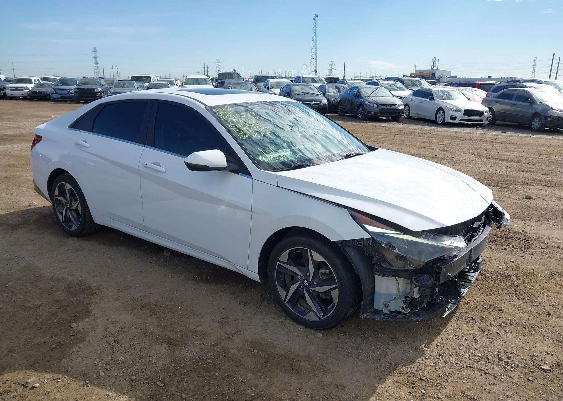 2021 HYUNDAI ELANTRA ULTIMATE IVT