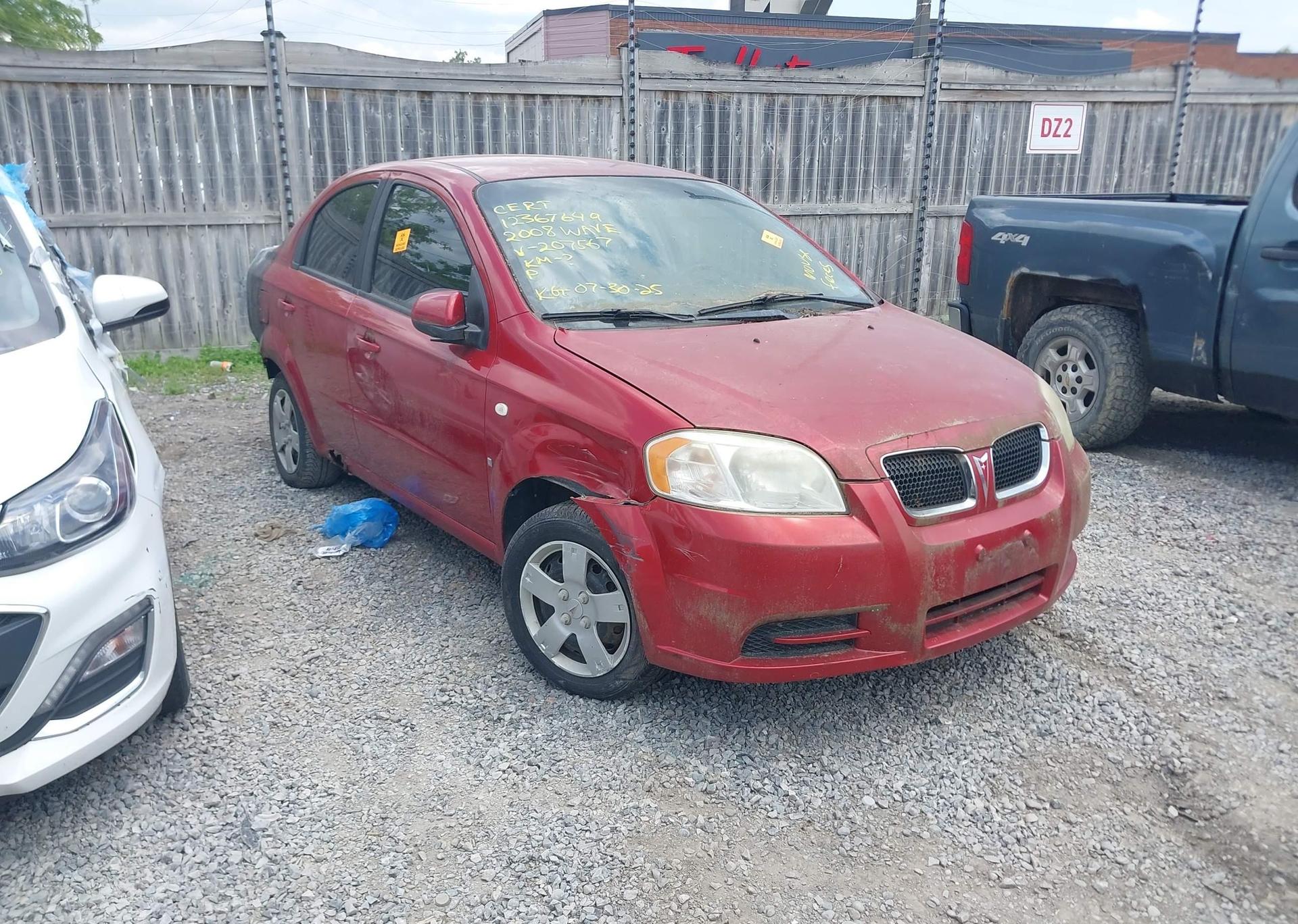 2008 PONTIAC WAVE