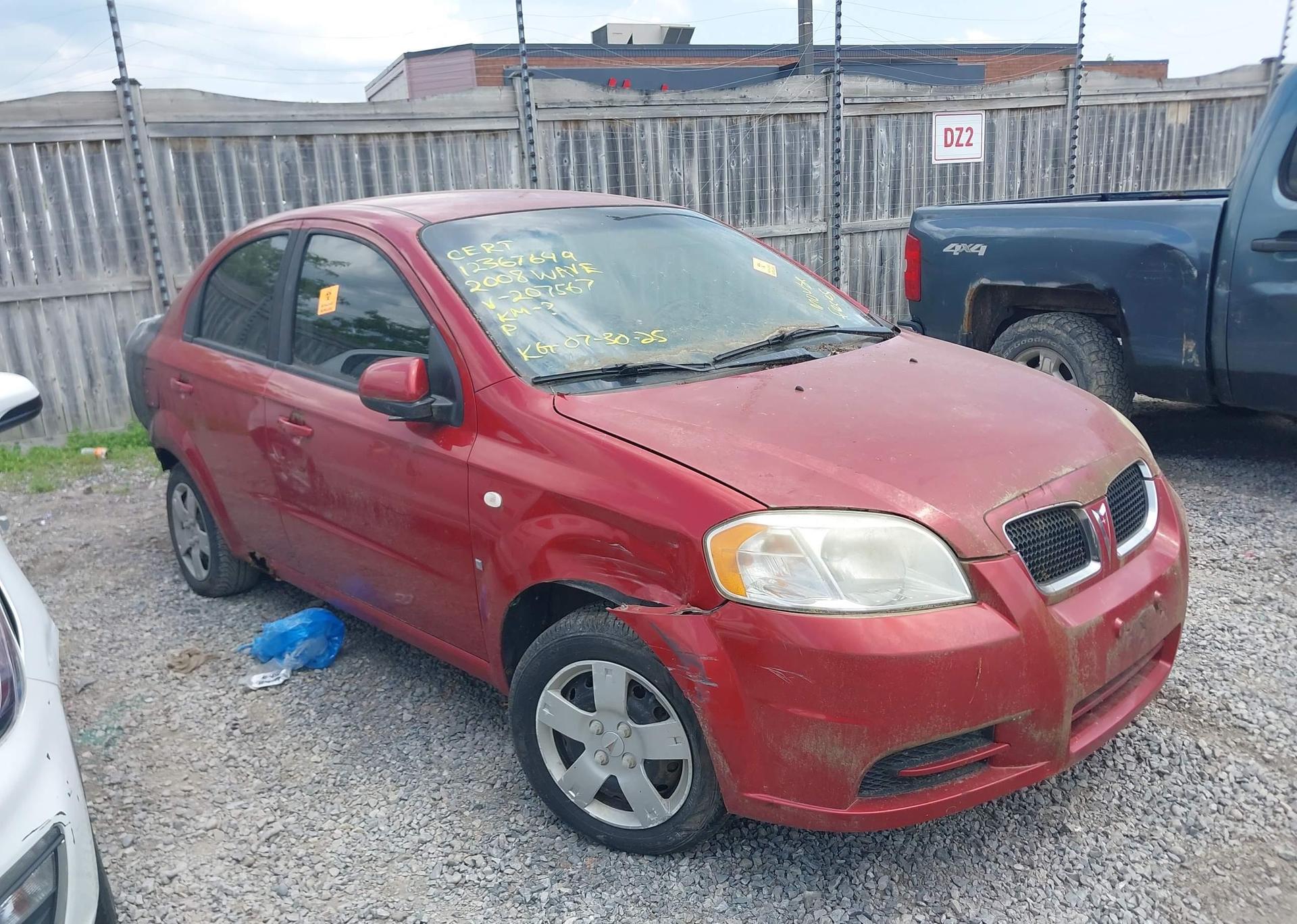 2008 PONTIAC WAVE