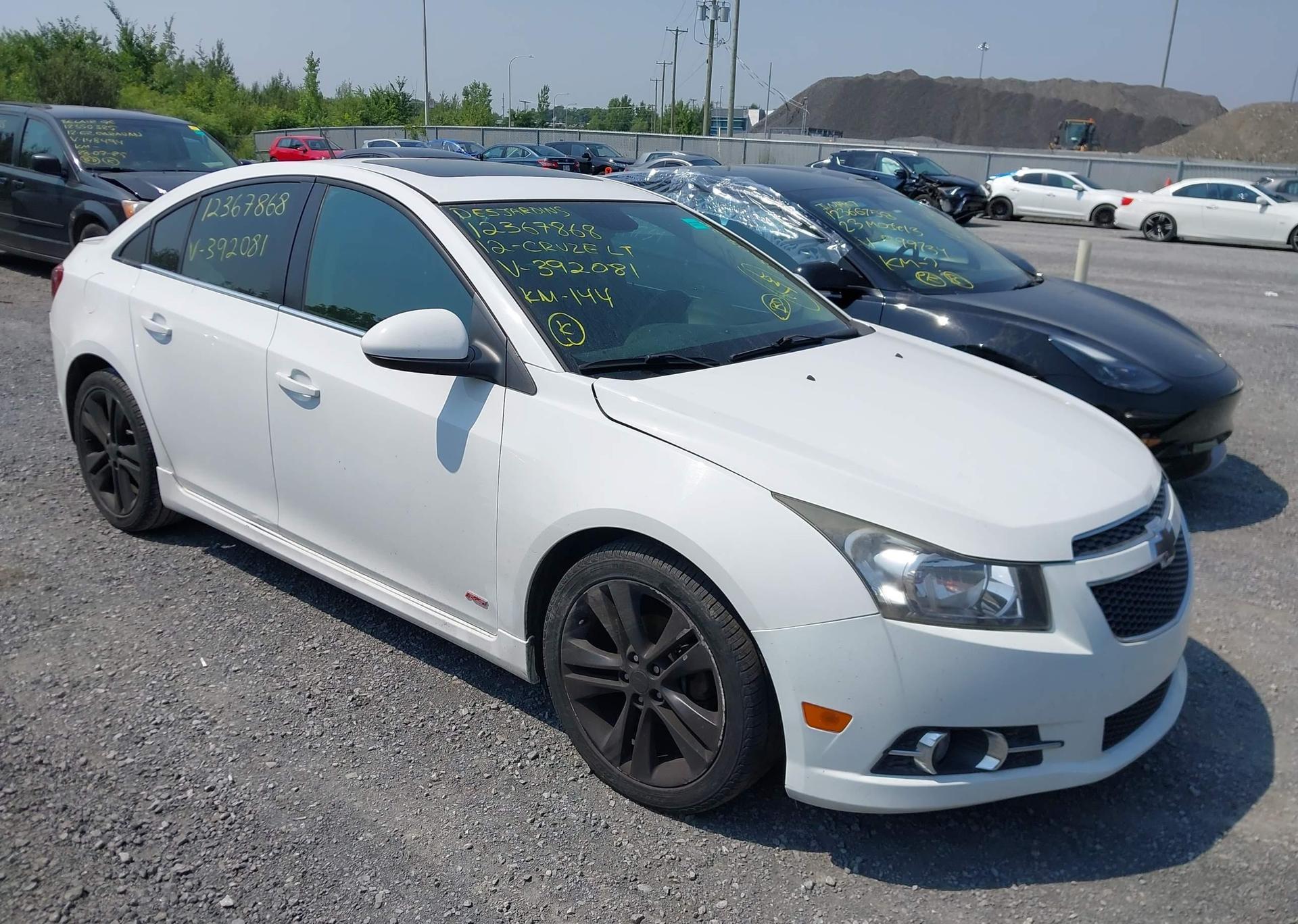 2012 CHEVROLET CRUZE LT